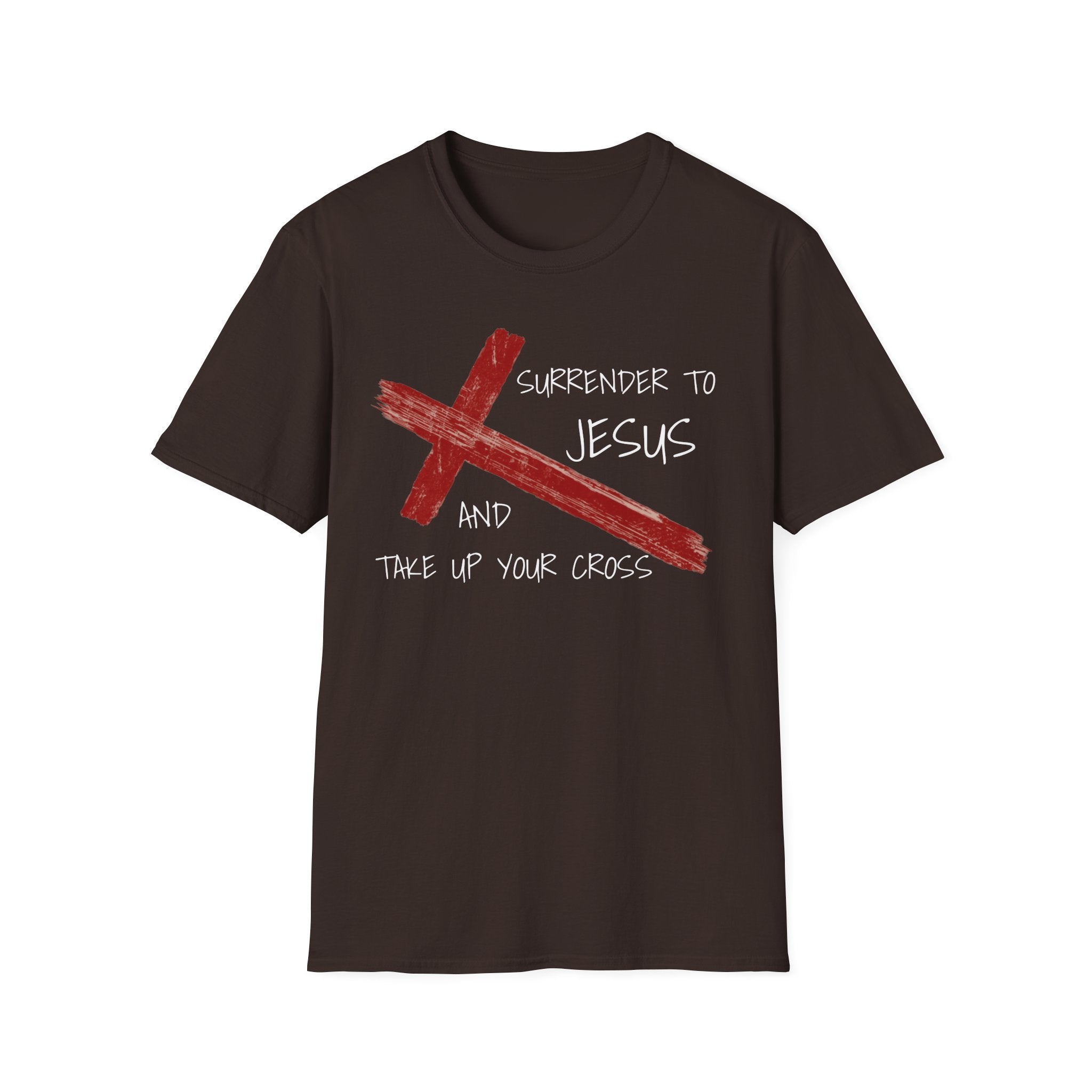 Surrender to Jesus – Take Up Your Cross T-Shirt