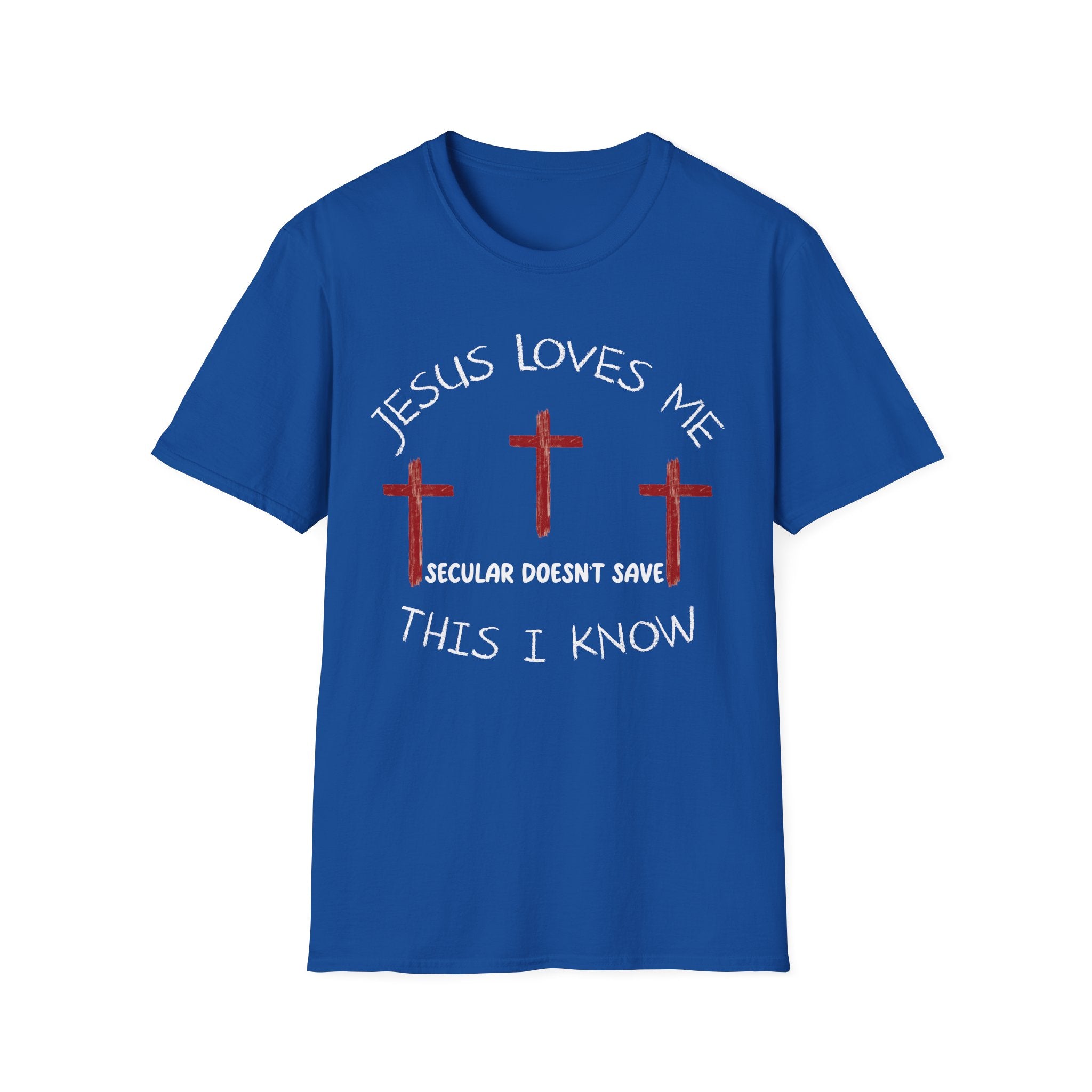 Adult Tee “Jesus Loves Me” Christian T-Shirt