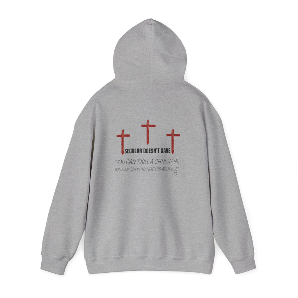 Death Is Not The End – Bold Faith Hoodie