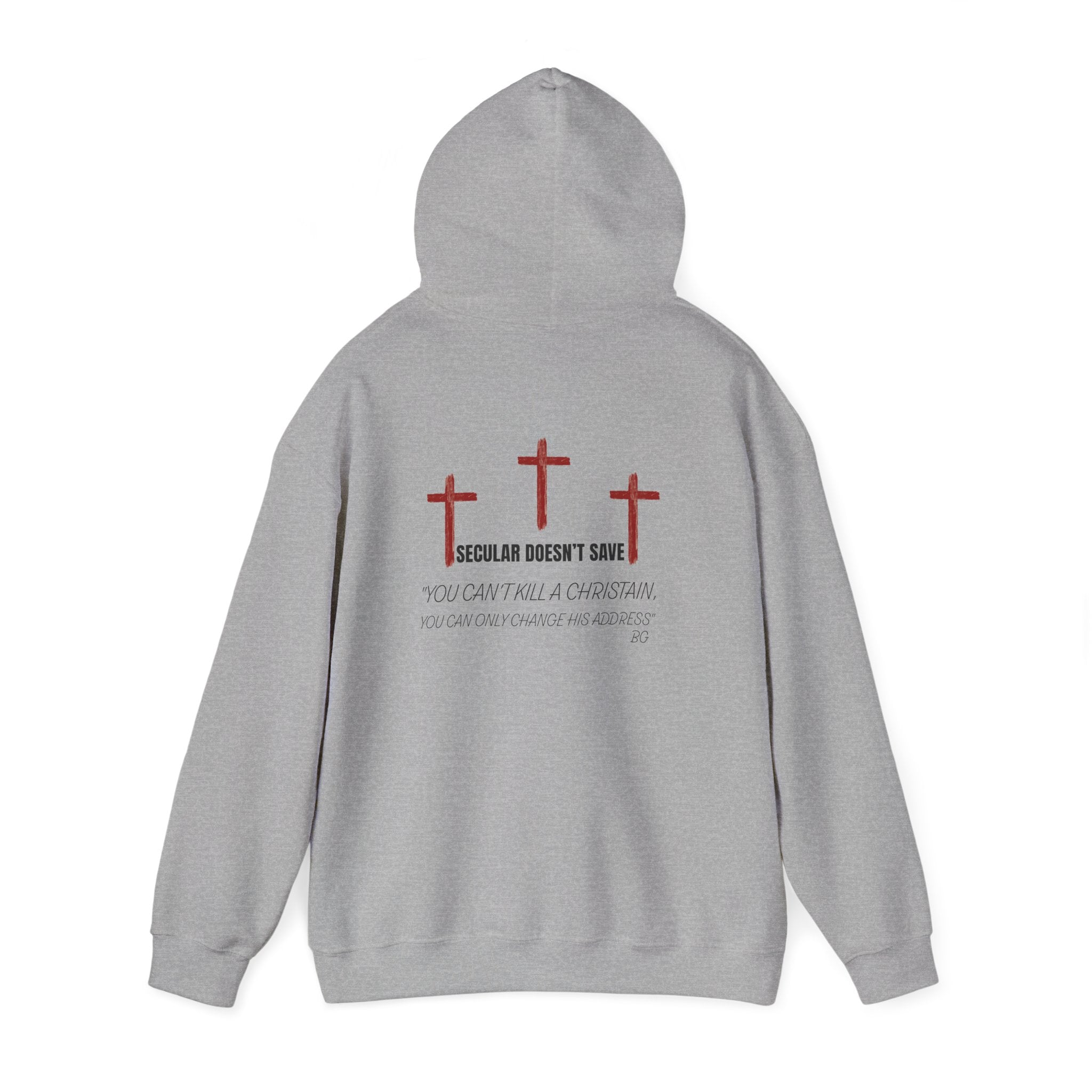 Death Is Not The End – Bold Faith Hoodie