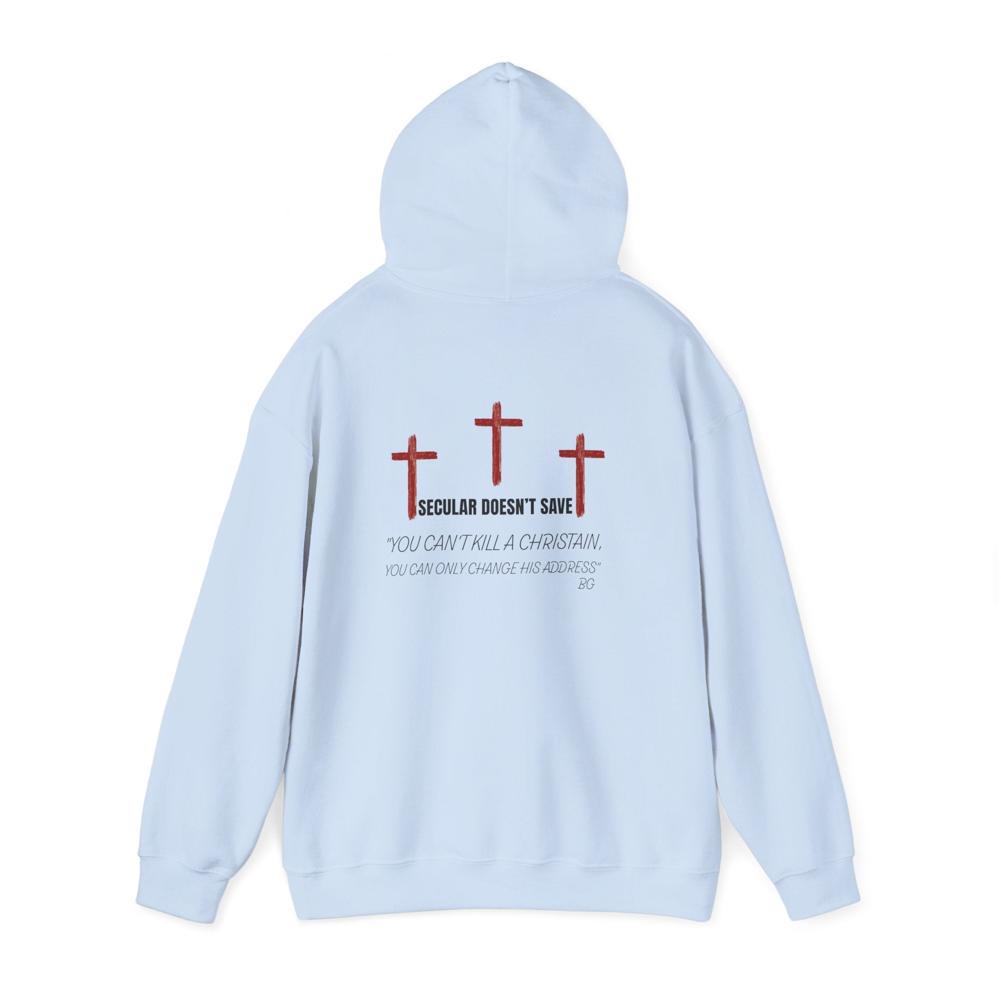 Death Is Not The End – Bold Faith Hoodie