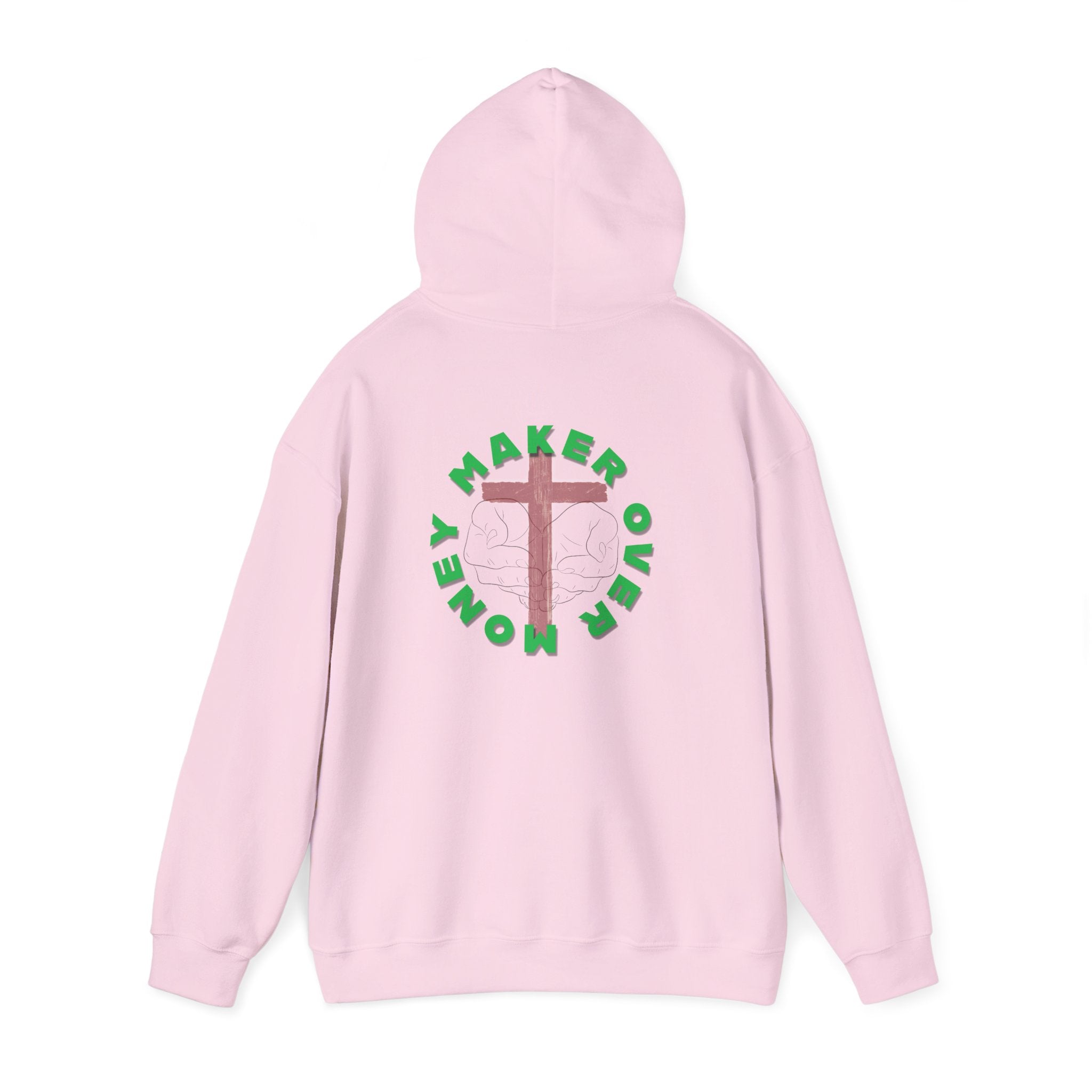 Kingdom First Hoodie – Jesus Is Lord / Maker Over Money