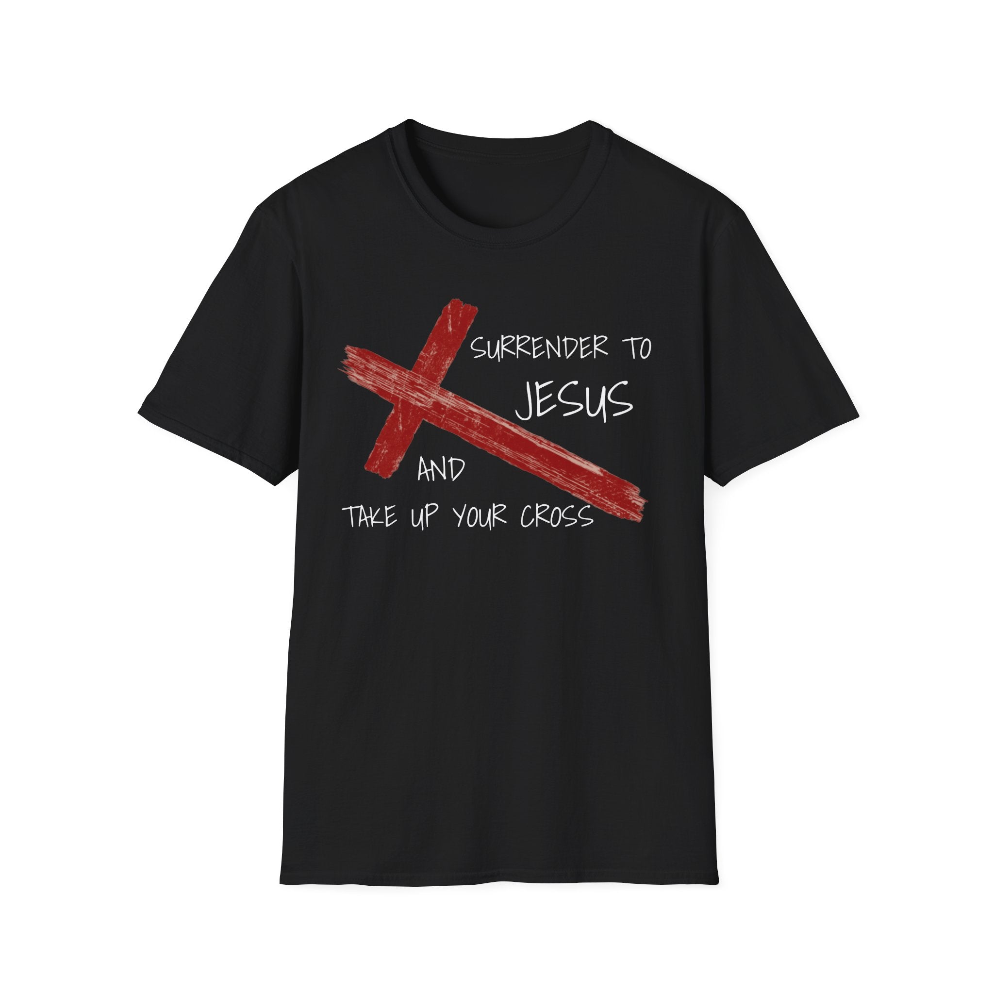 Surrender to Jesus – Take Up Your Cross T-Shirt