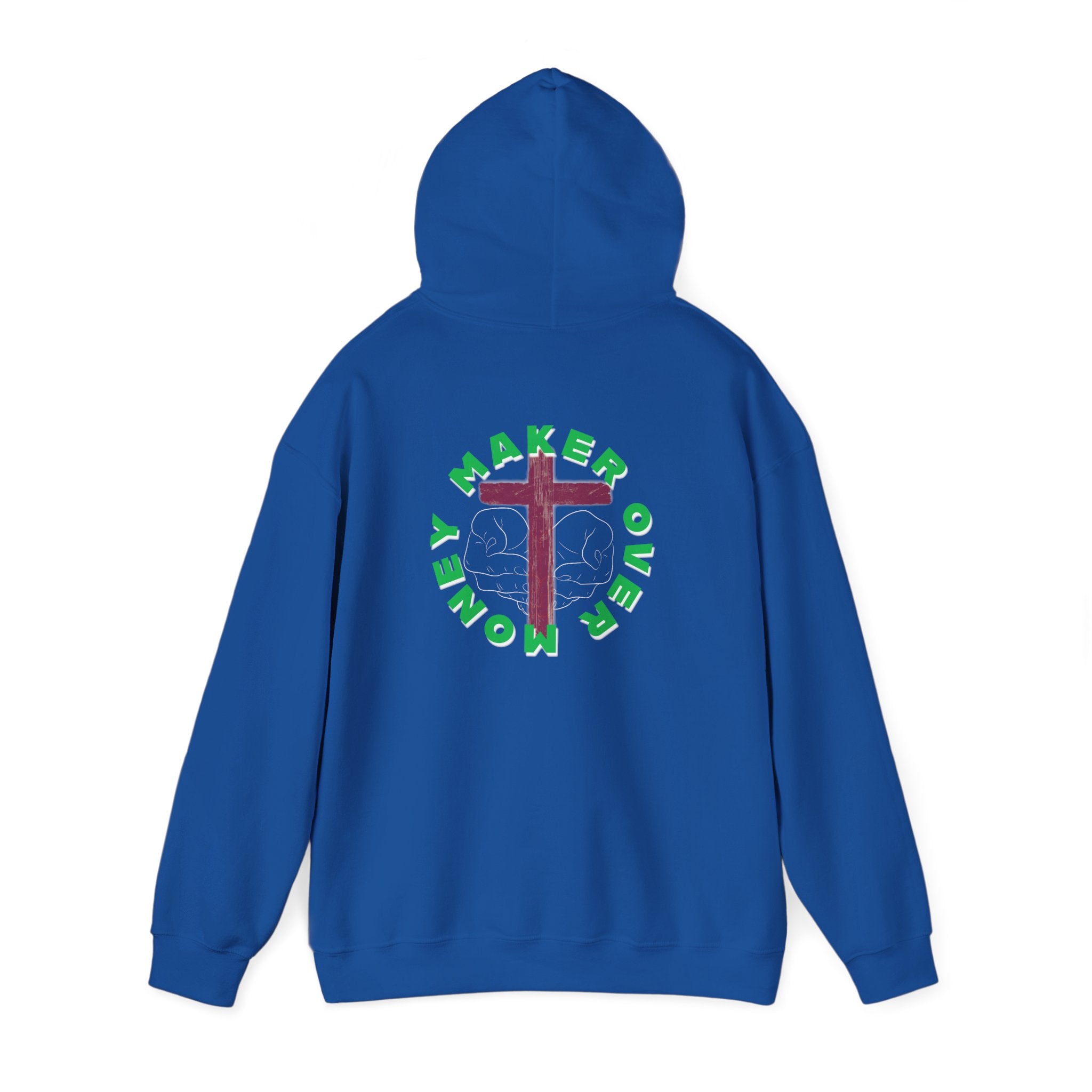 Kingdom First Hoodie – Jesus Is Lord / Maker Over Money