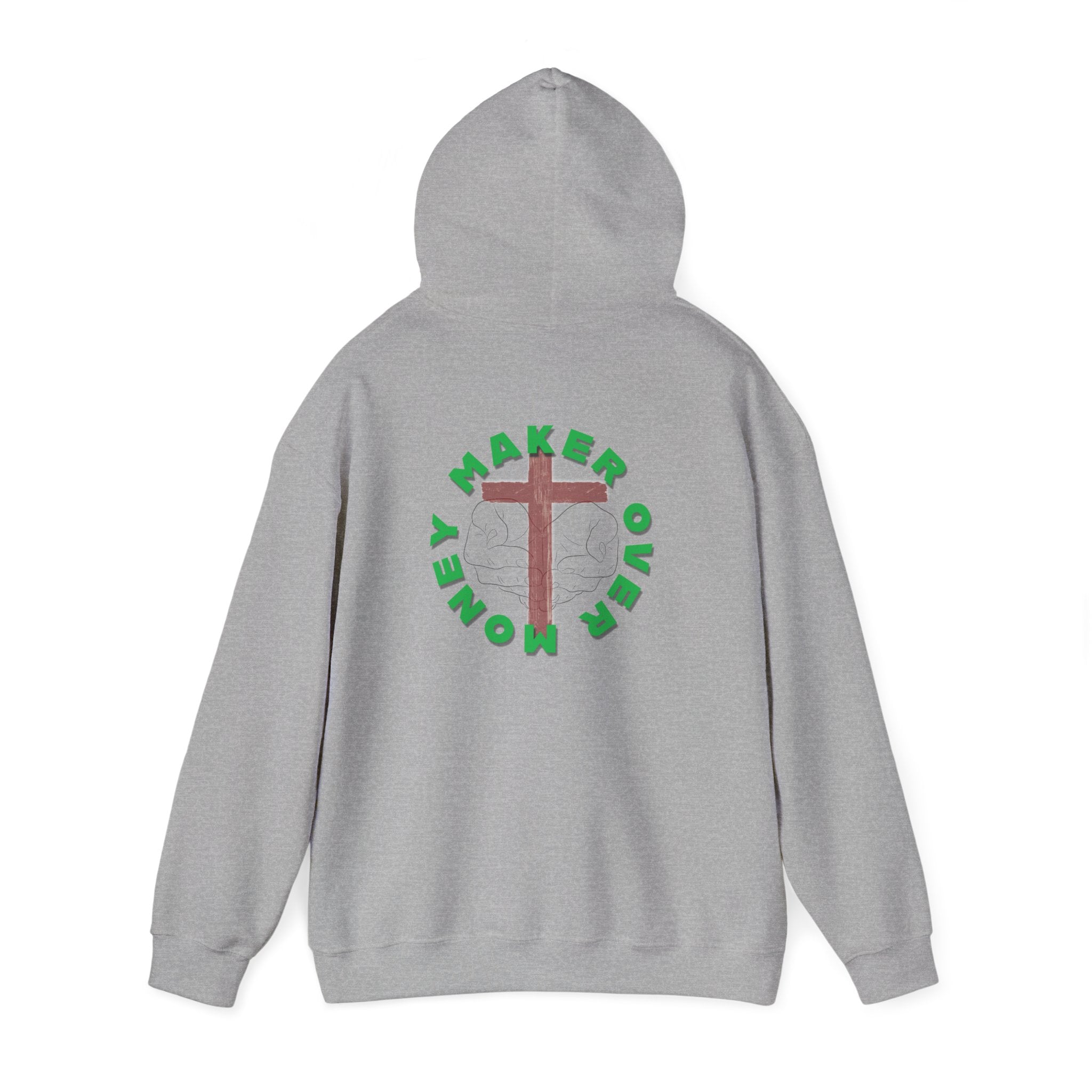 Kingdom First Hoodie – Jesus Is Lord / Maker Over Money