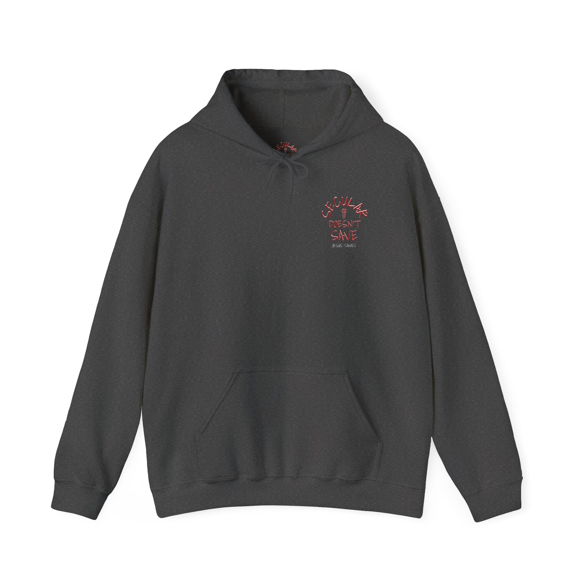 Jesus Is Coming, Secular Doesn’t Save –  Bold Witness Hoodie