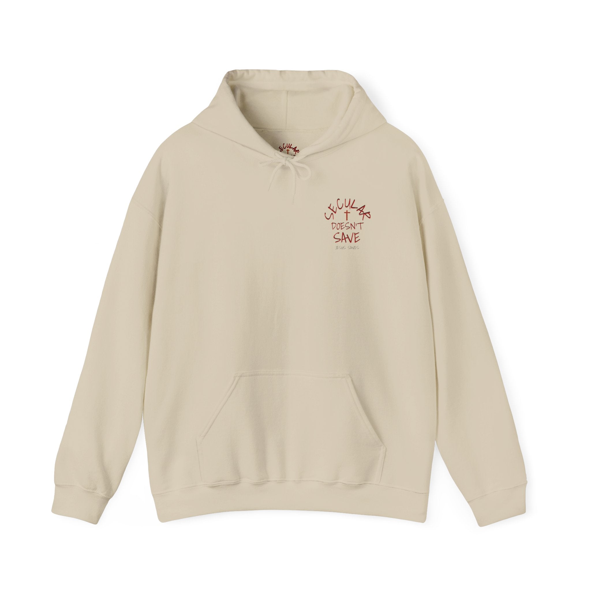 Jesus Is Coming, Secular Doesn’t Save –  Bold Witness Hoodie