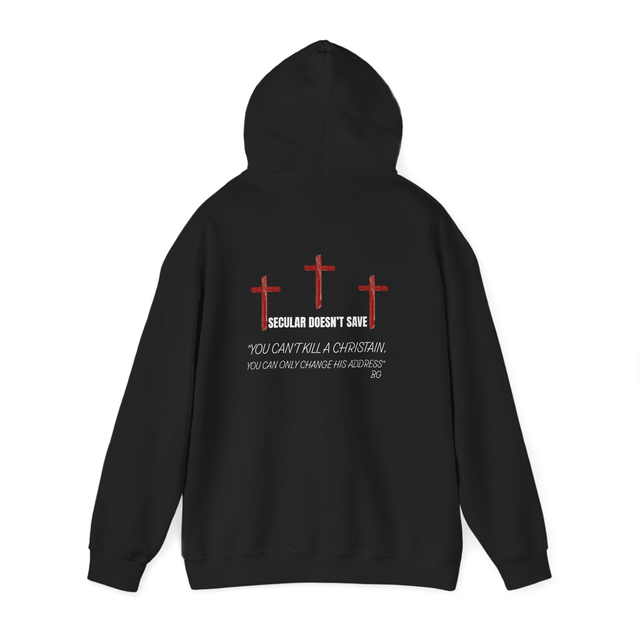 Death Is Not The End – Bold Faith Hoodie