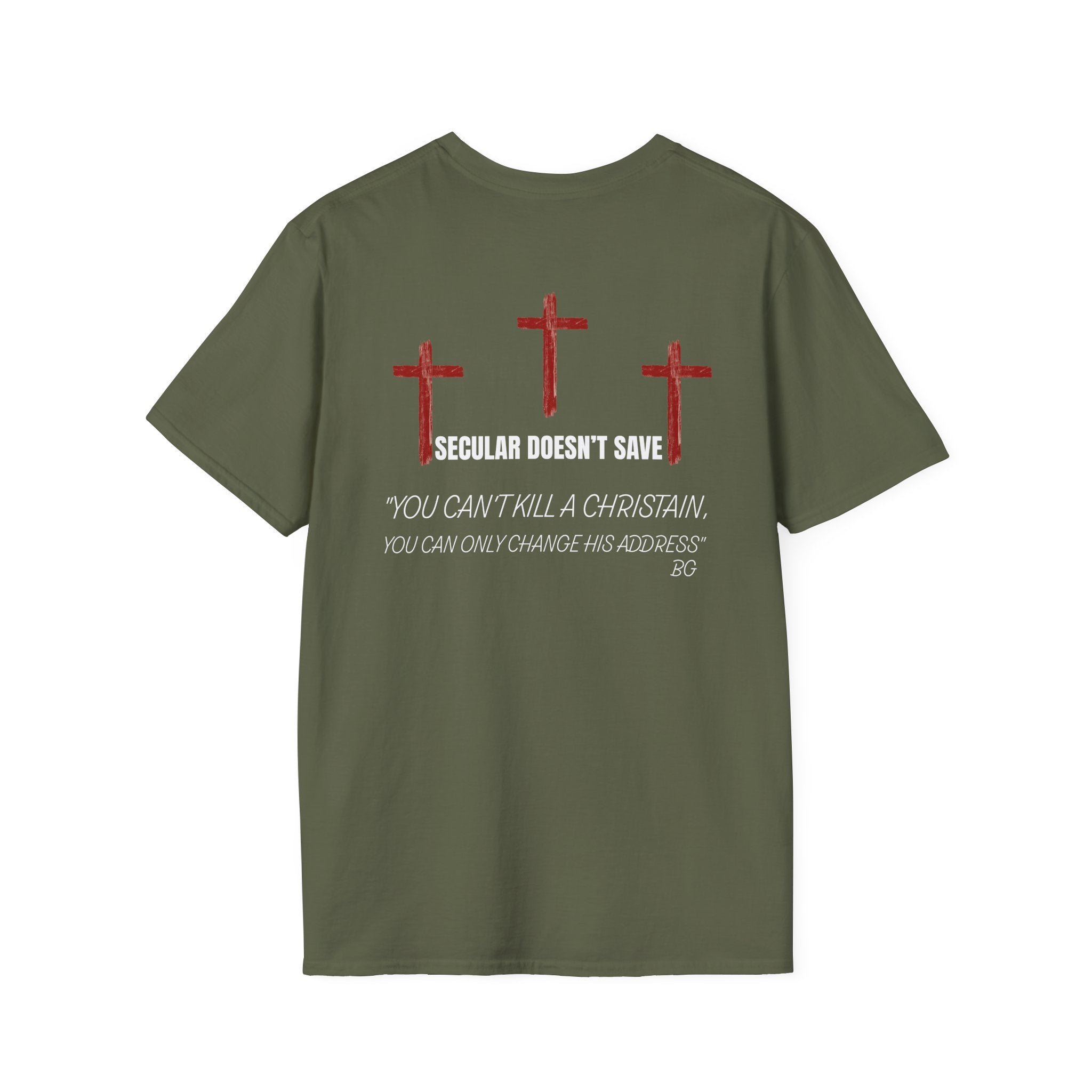 Death, A Change Of Address - You Can't Kill A Christian T-Shirt