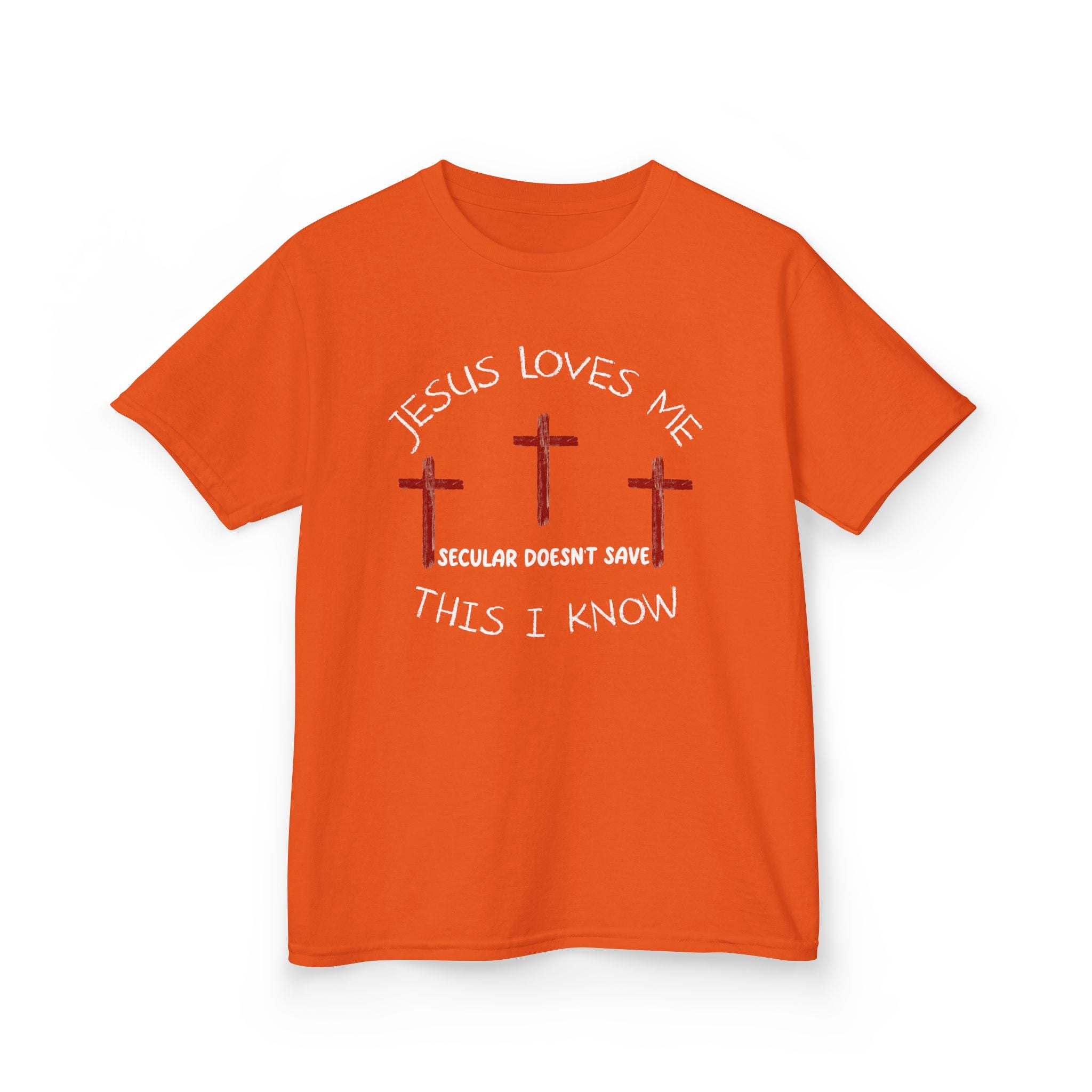 Kids  Tee “Jesus Loves Me” Christian T-Shirt