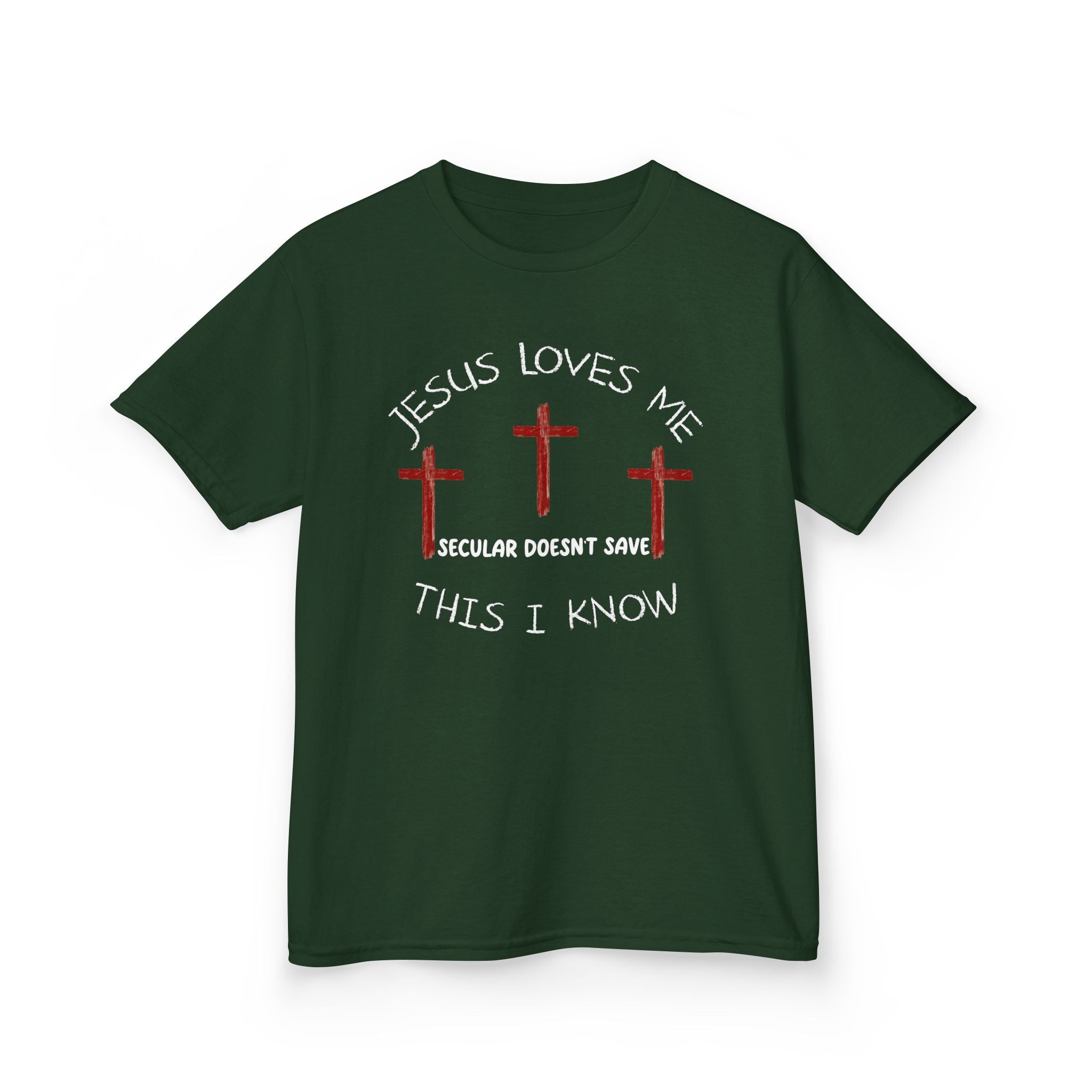 Kids “Jesus Loves Me” Christian T-Shirt