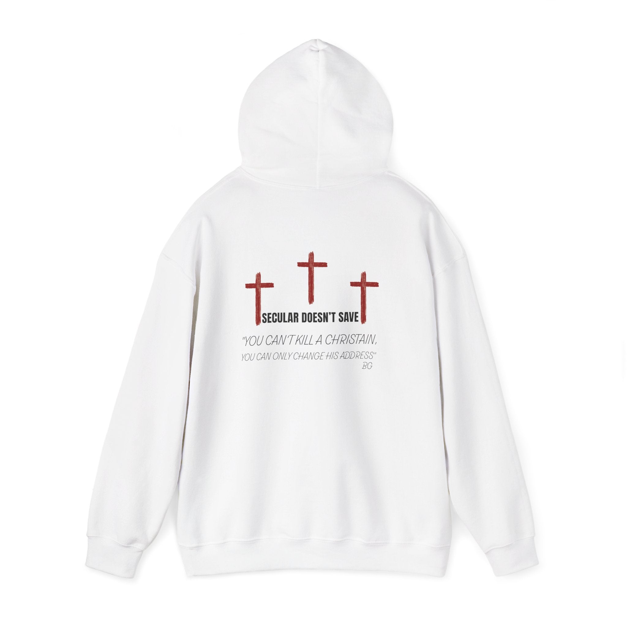 Death Is Not The End – Bold Faith Hoodie