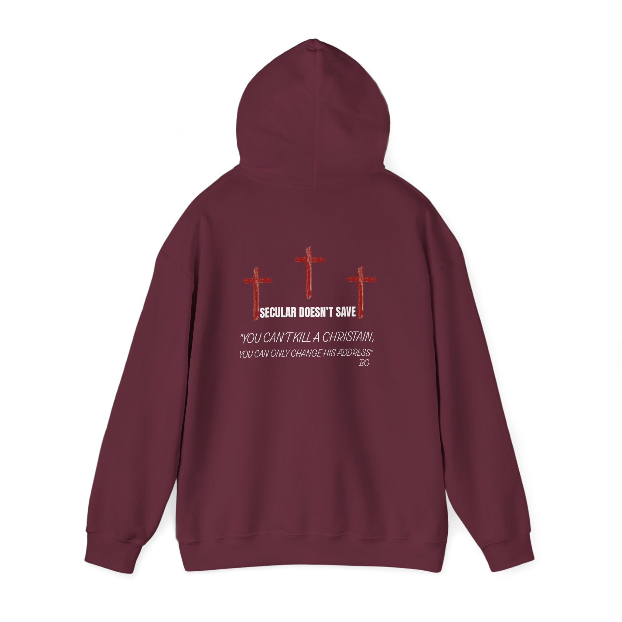 Death Is Not The End – Bold Faith Hoodie