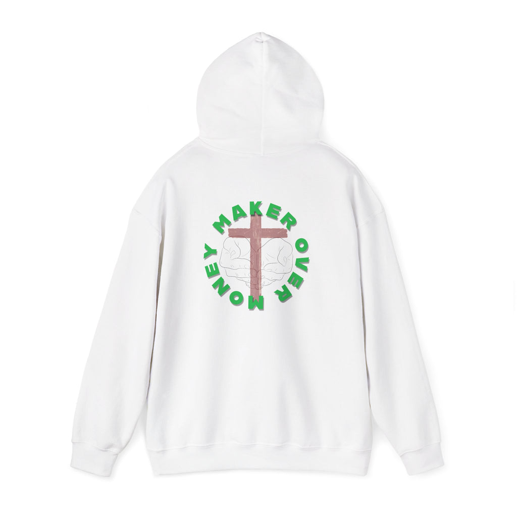 Kingdom First Hoodie – Jesus Is Lord / Maker Over Money