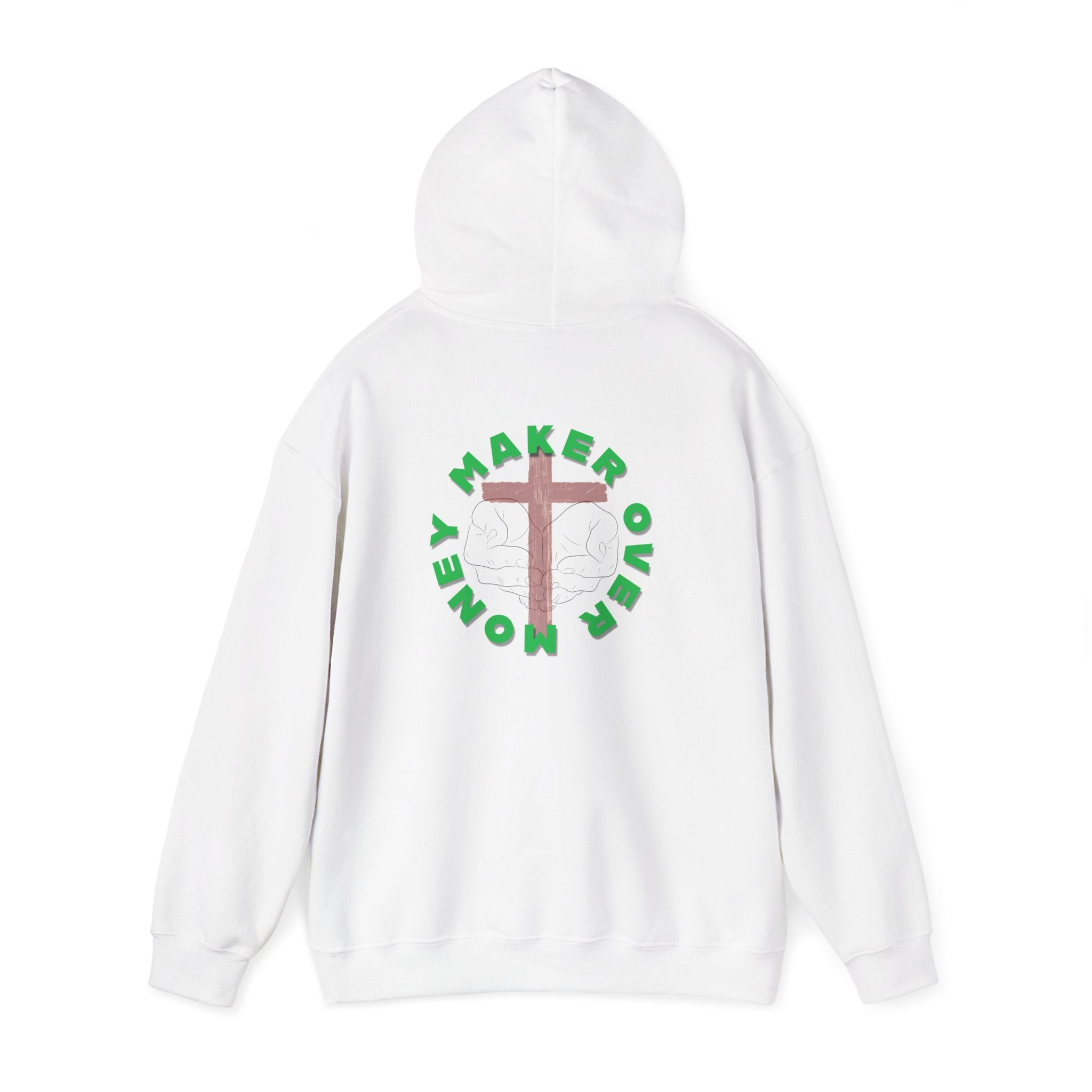 Kingdom First Hoodie – Jesus Is Lord / Maker Over Money