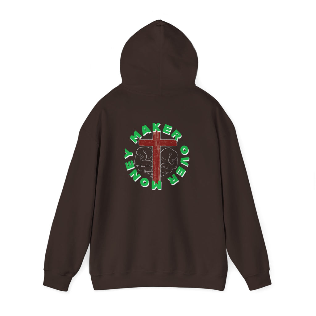 Kingdom First Hoodie – Jesus Is Lord / Maker Over Money