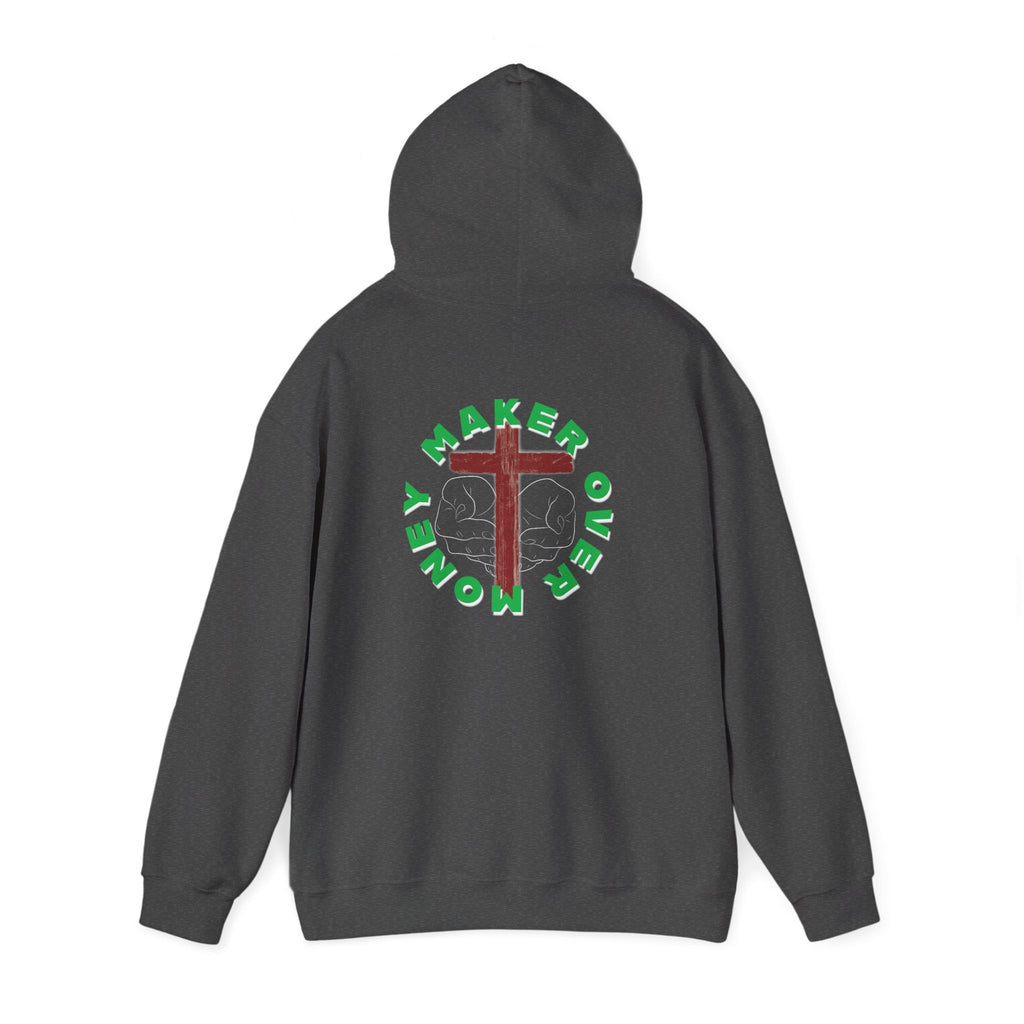 Kingdom First Hoodie – Jesus Is Lord / Maker Over Money