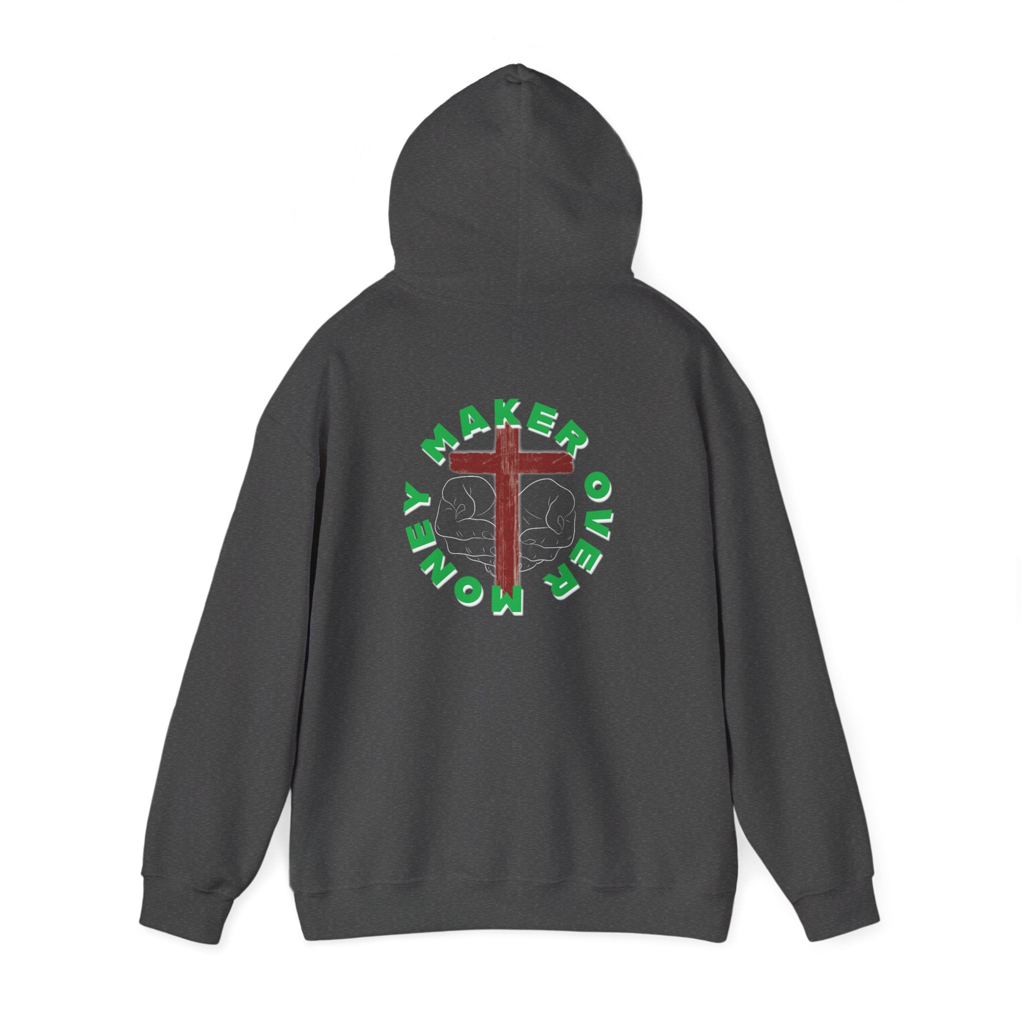 Kingdom First Hoodie – Jesus Is Lord / Maker Over Money