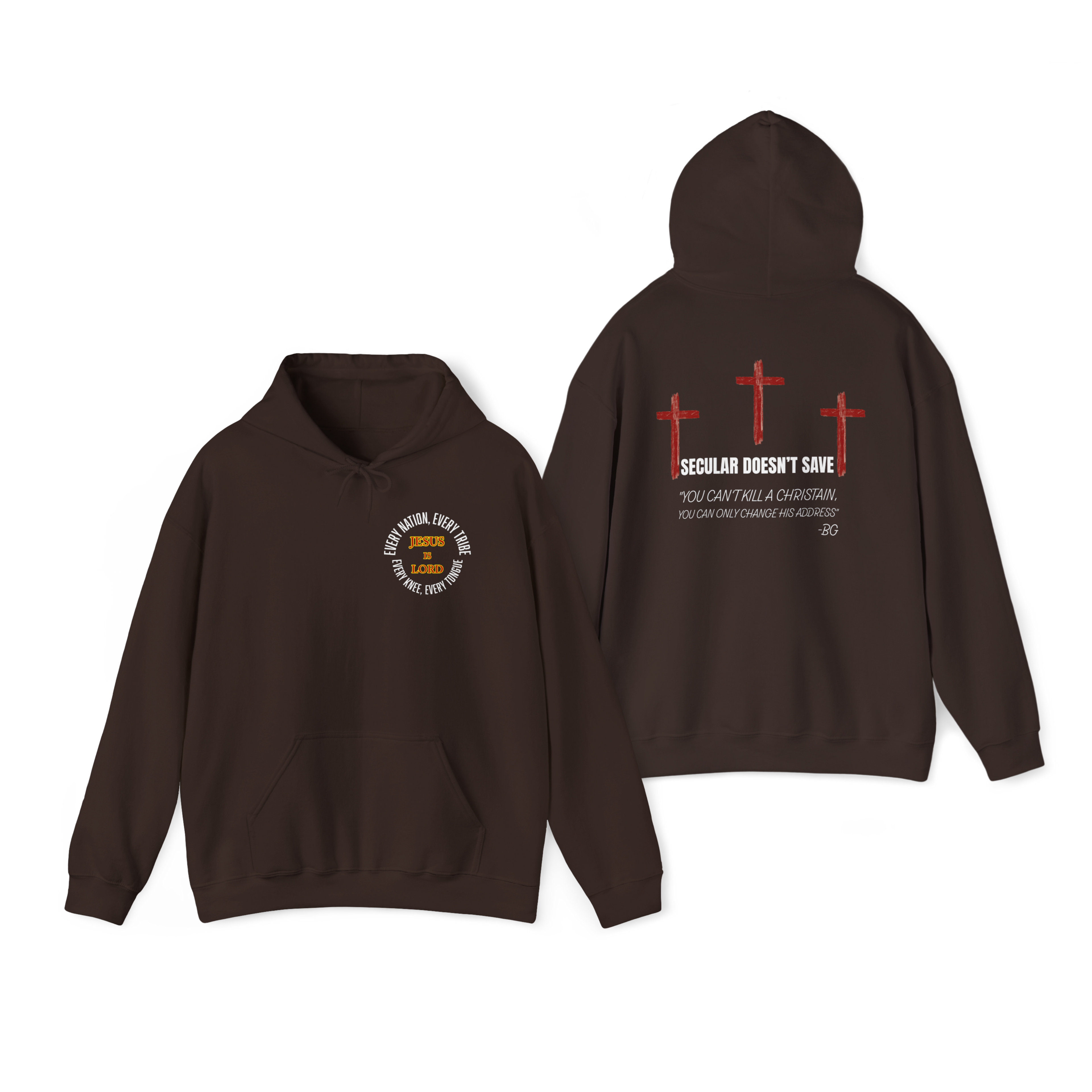 Death Is Not The End – Bold Faith Hoodie
