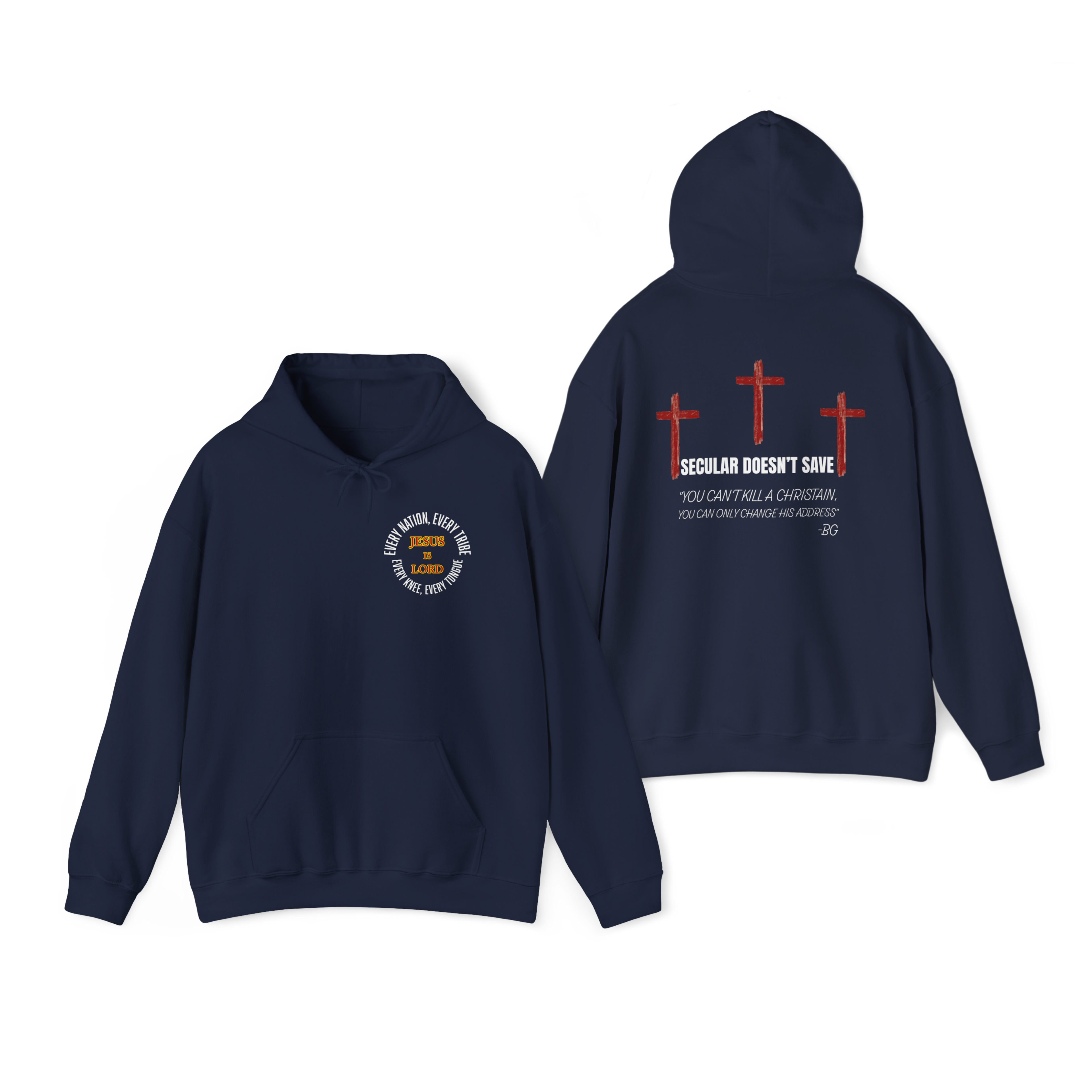 Death Is Not The End – Bold Faith Hoodie