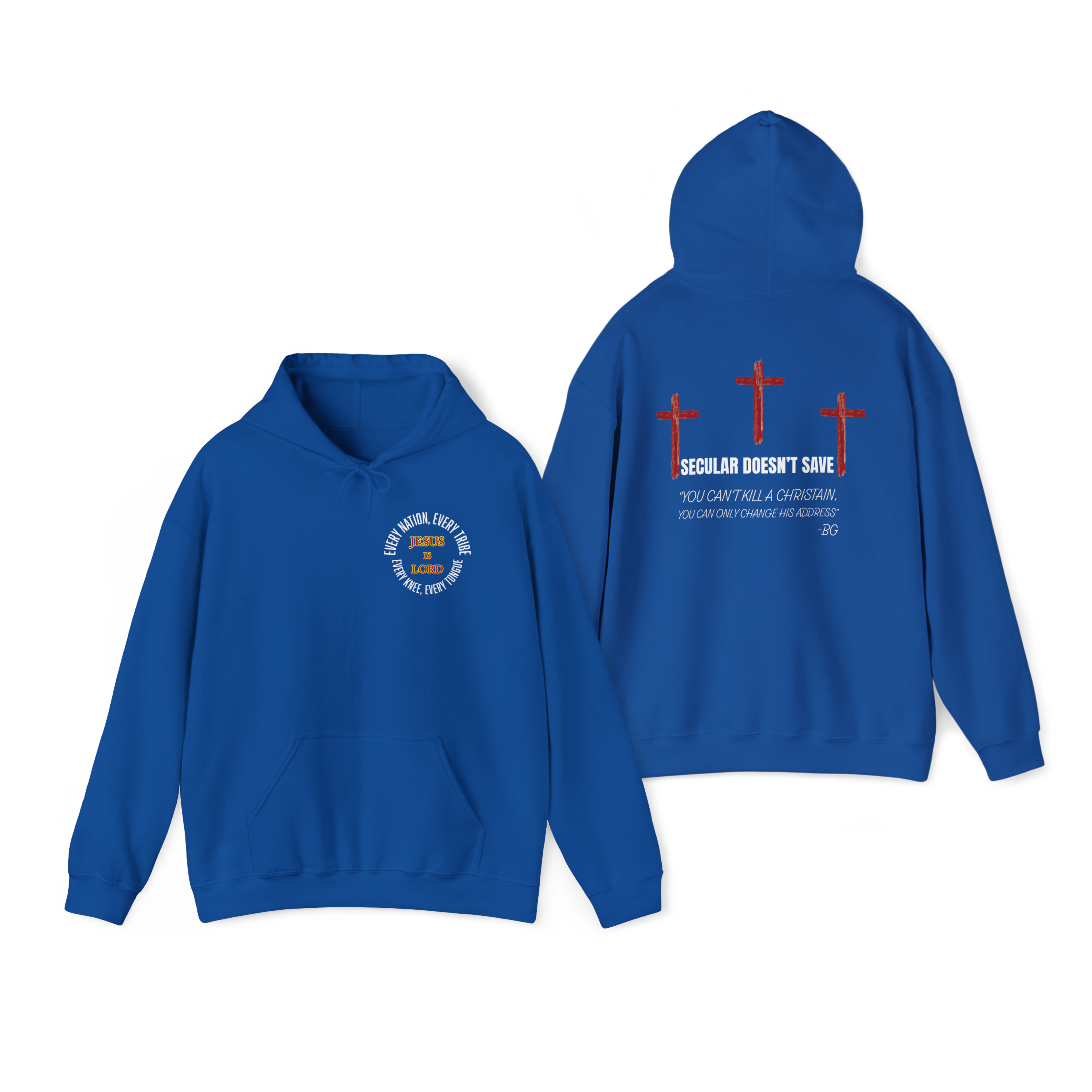 Death Is Not The End – Bold Faith Hoodie