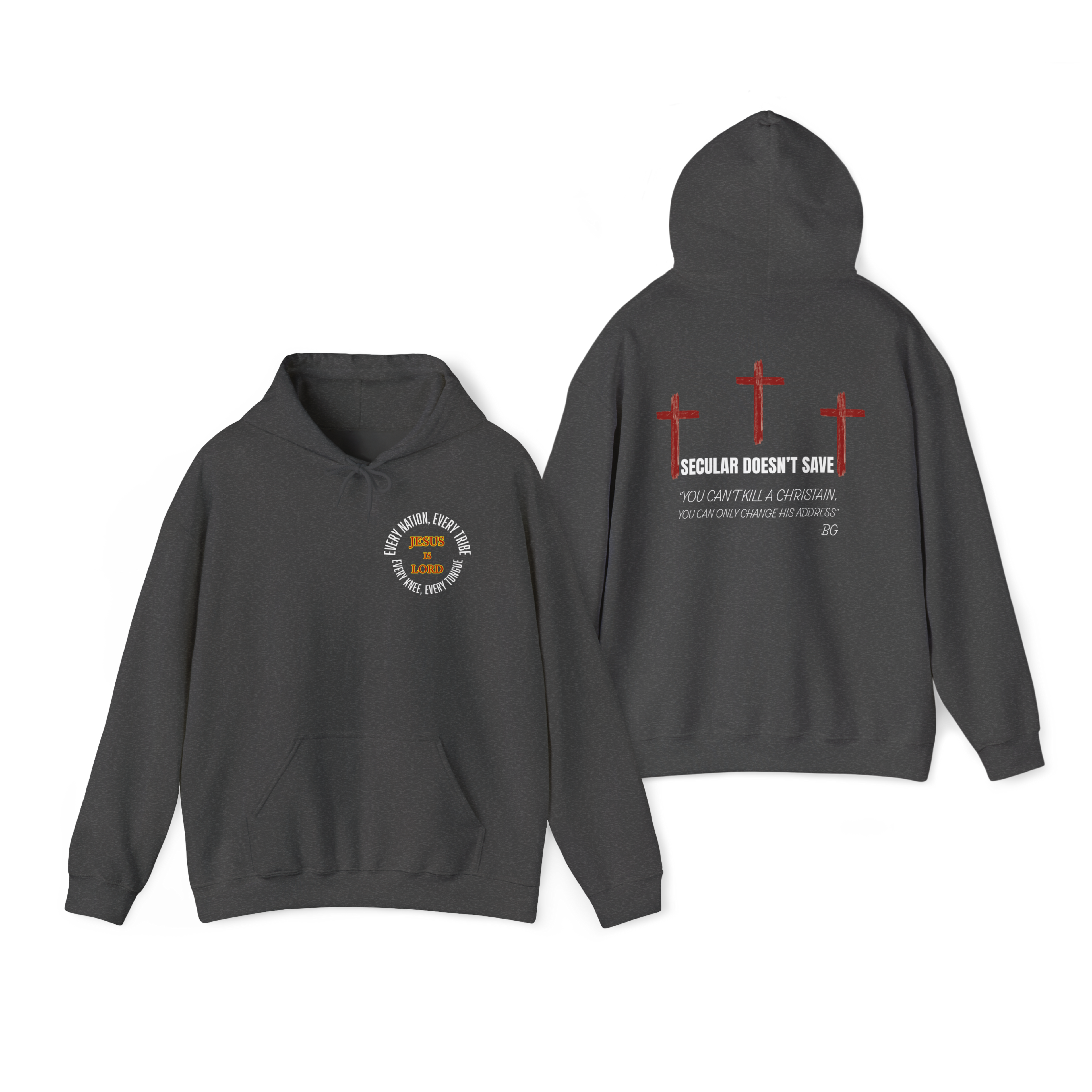 Death Is Not The End – Bold Faith Hoodie