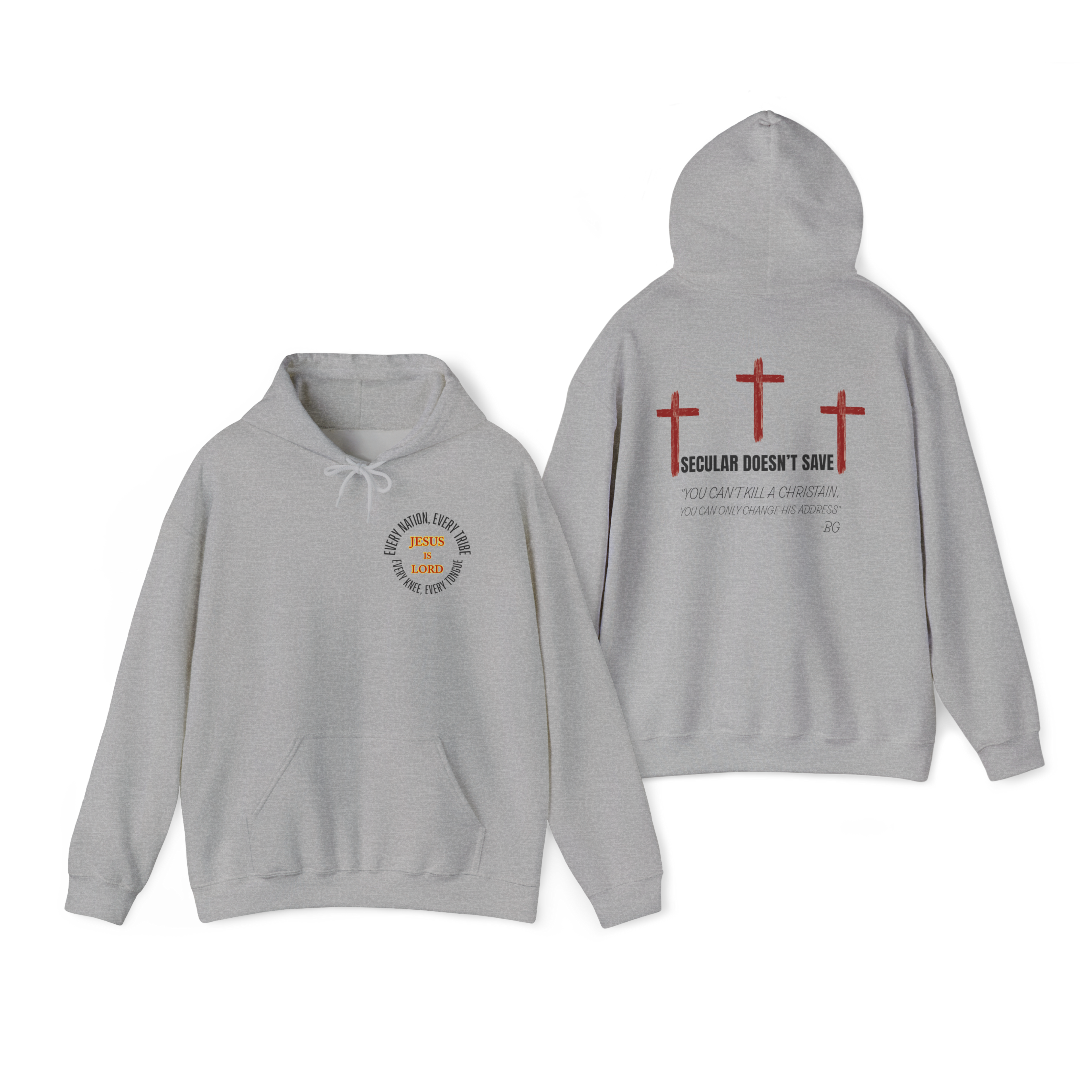 Death Is Not The End – Bold Faith Hoodie