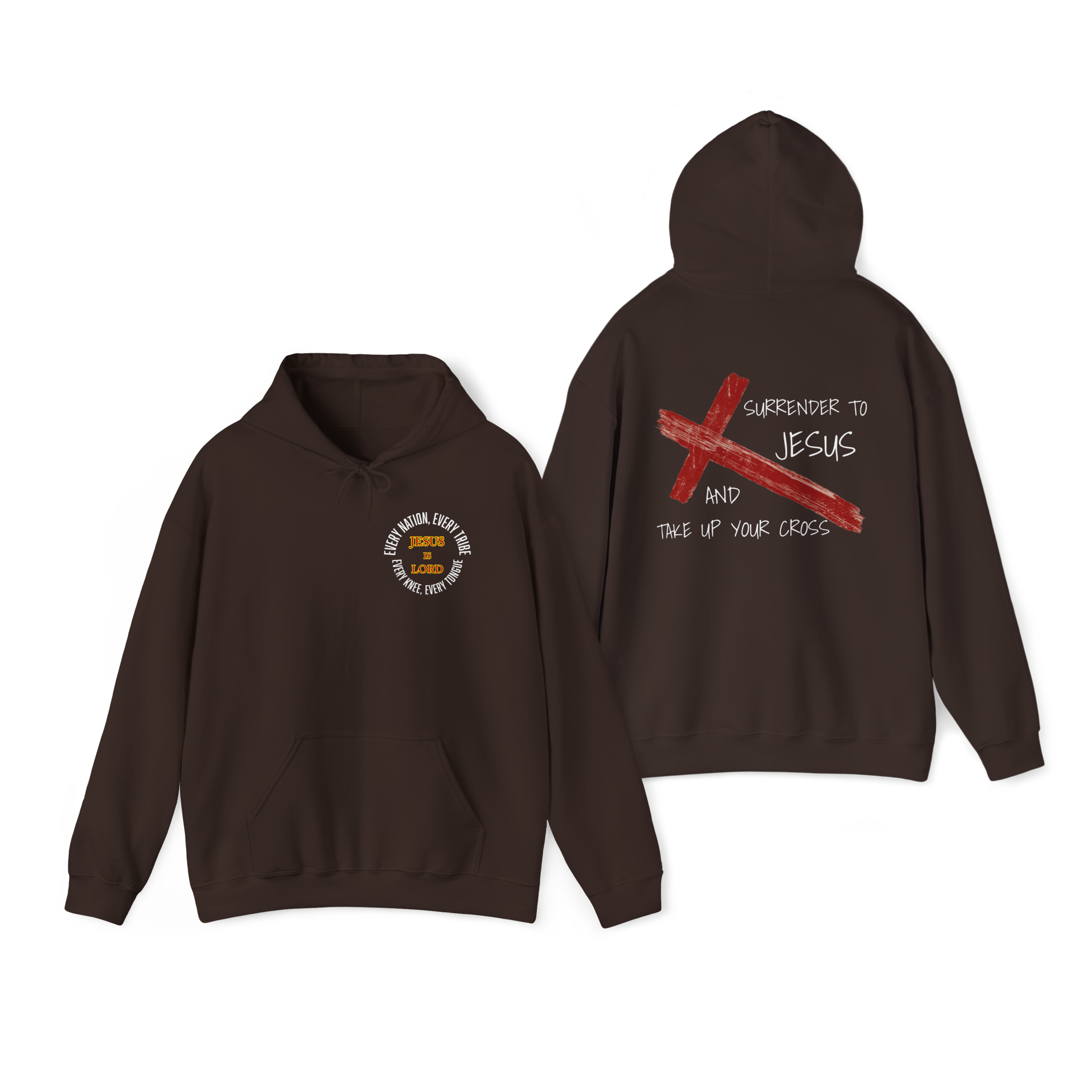 Ready to Take Up Your Cross?– Jesus Is Lord Hoodie