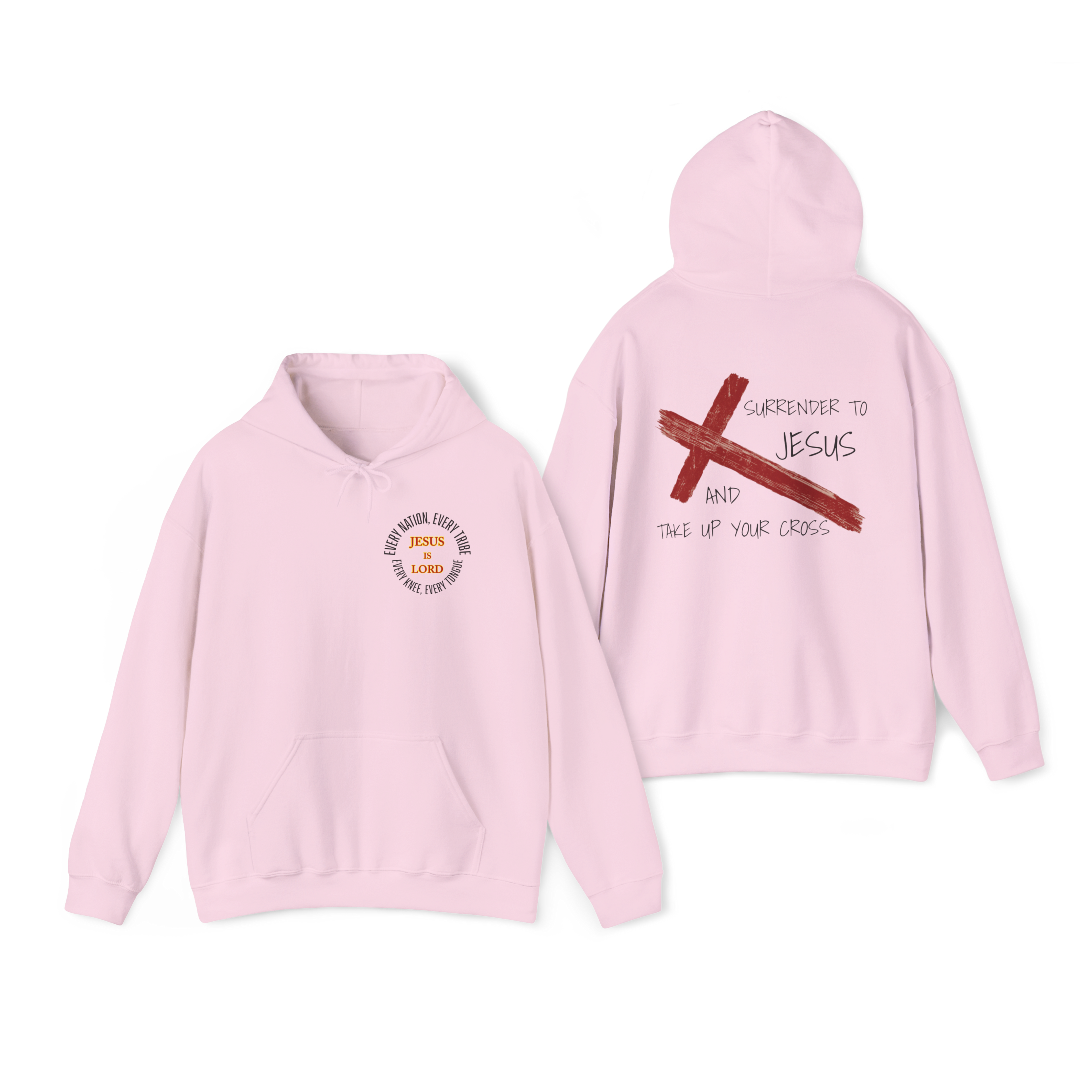 Ready to Take Up Your Cross?– Jesus Is Lord Hoodie