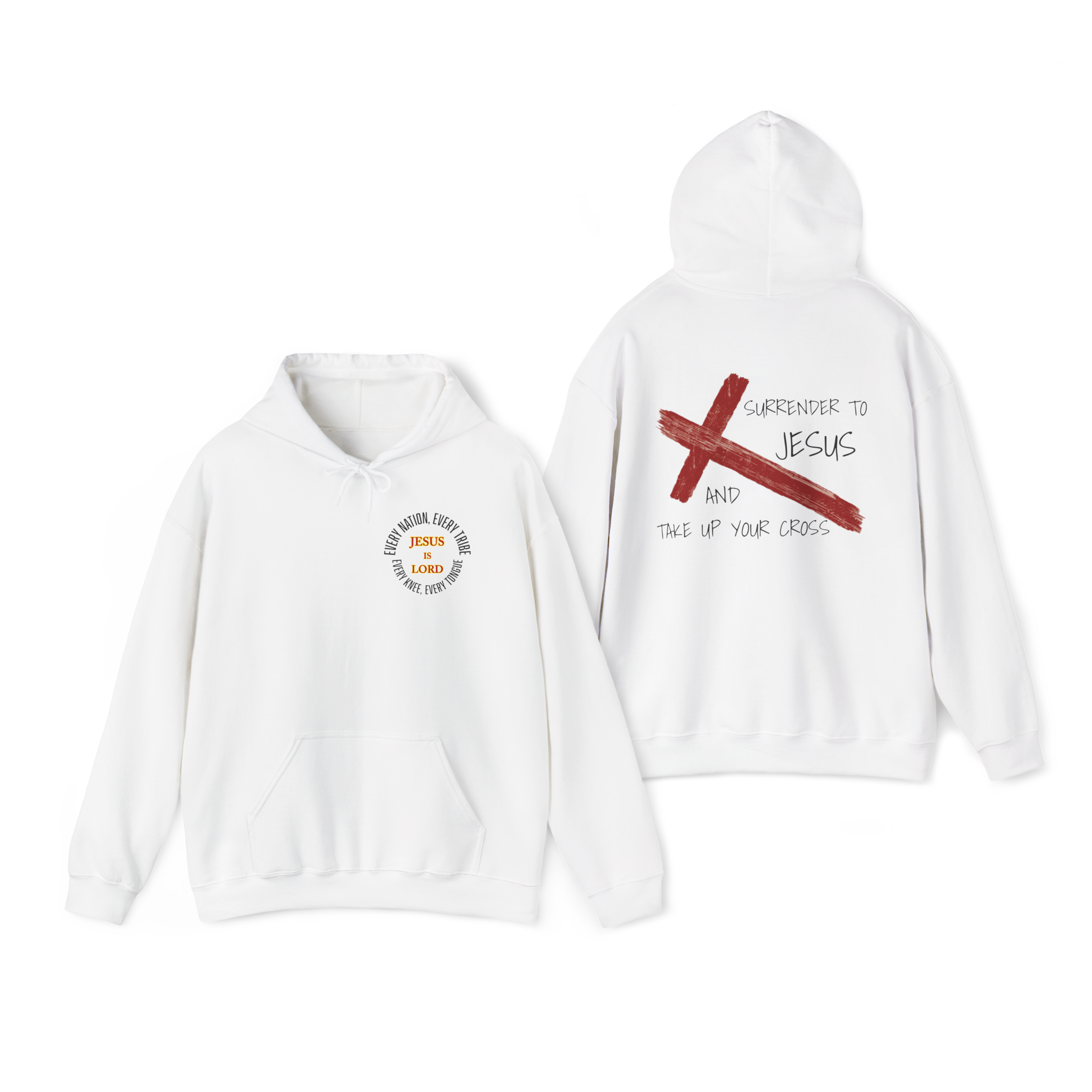 Ready to Take Up Your Cross?– Jesus Is Lord Hoodie