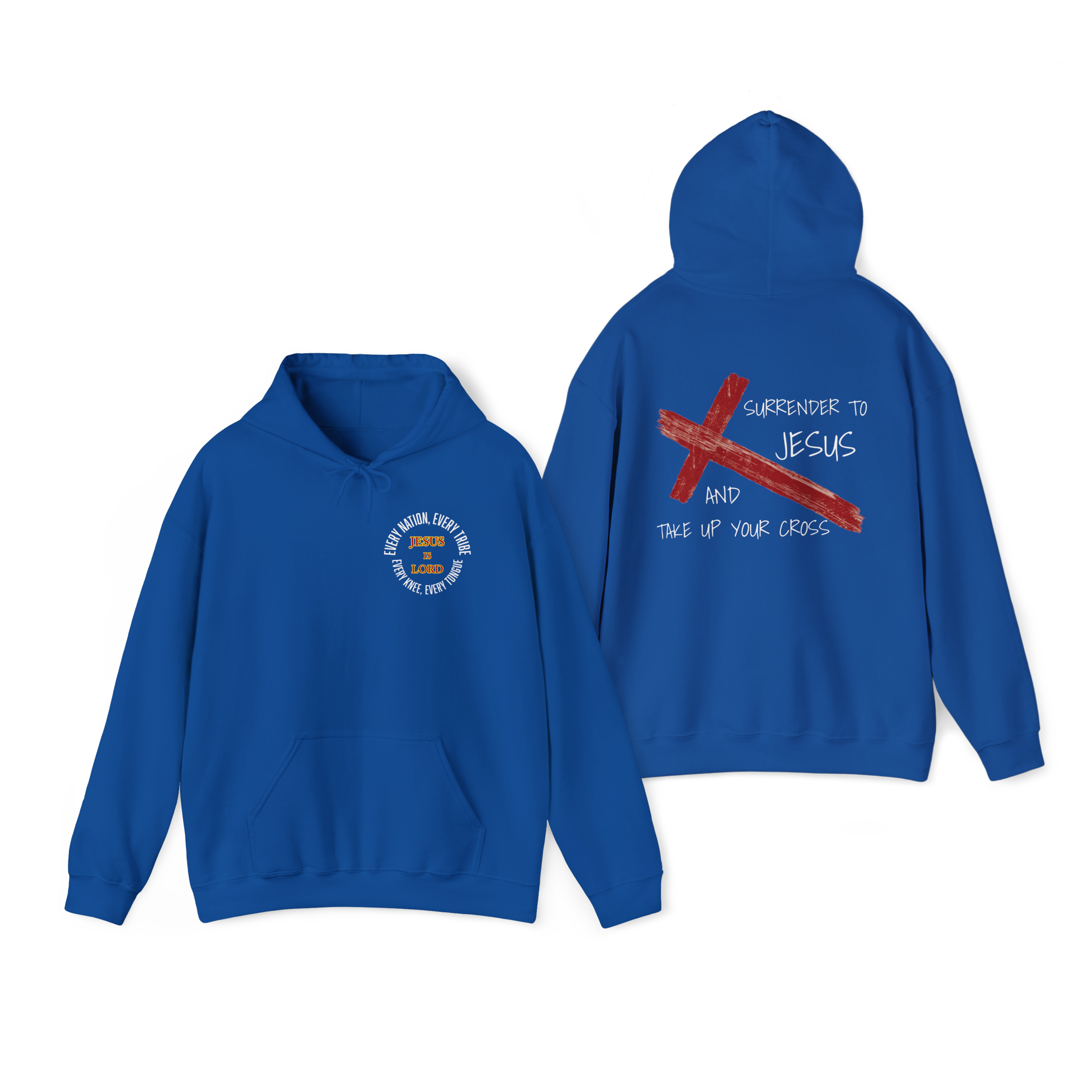 Ready to Take Up Your Cross?– Jesus Is Lord Hoodie