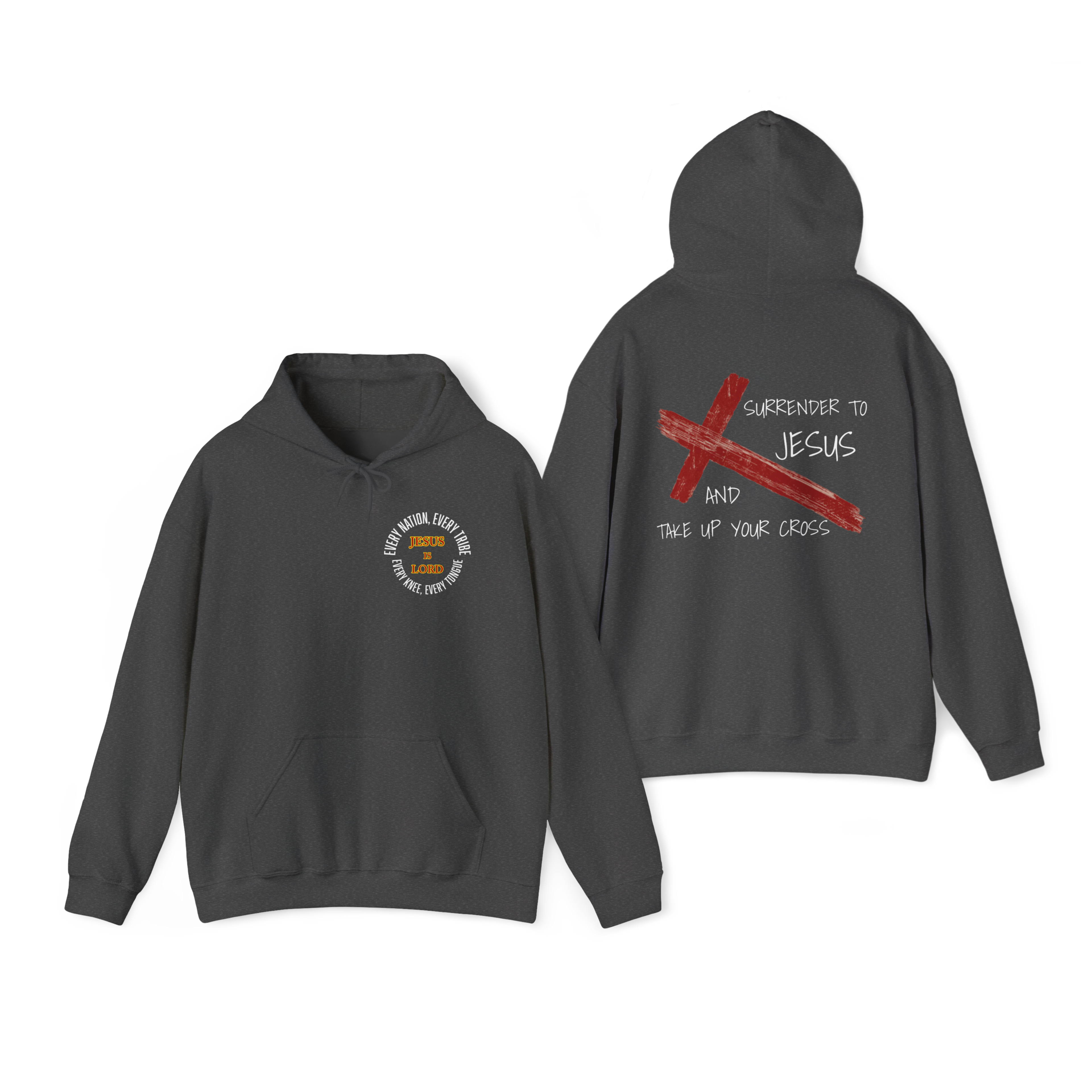 Ready to Take Up Your Cross?– Jesus Is Lord Hoodie