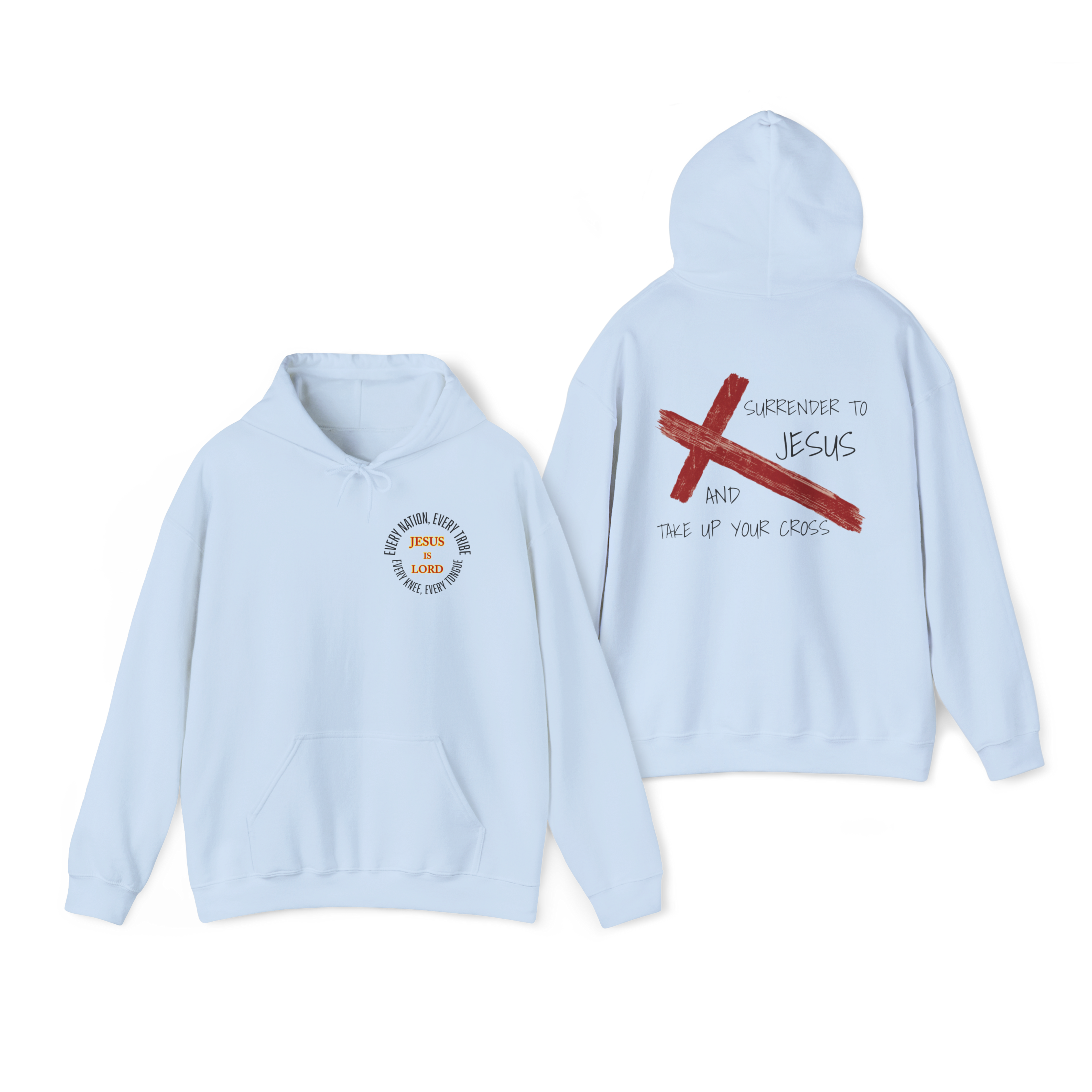 Ready to Take Up Your Cross?– Jesus Is Lord Hoodie