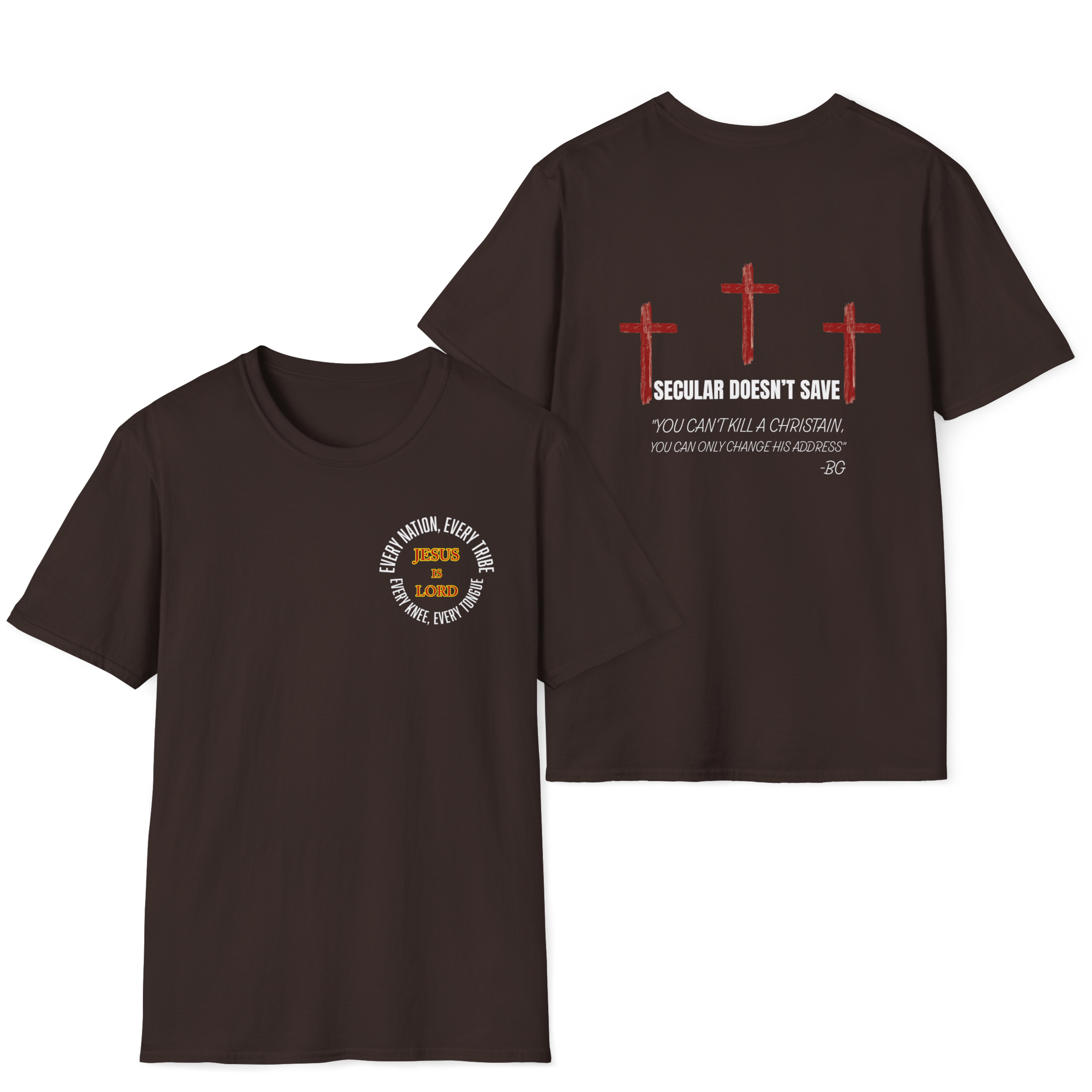 Death, A Change Of Address - You Can't Kill A Christian T-Shirt