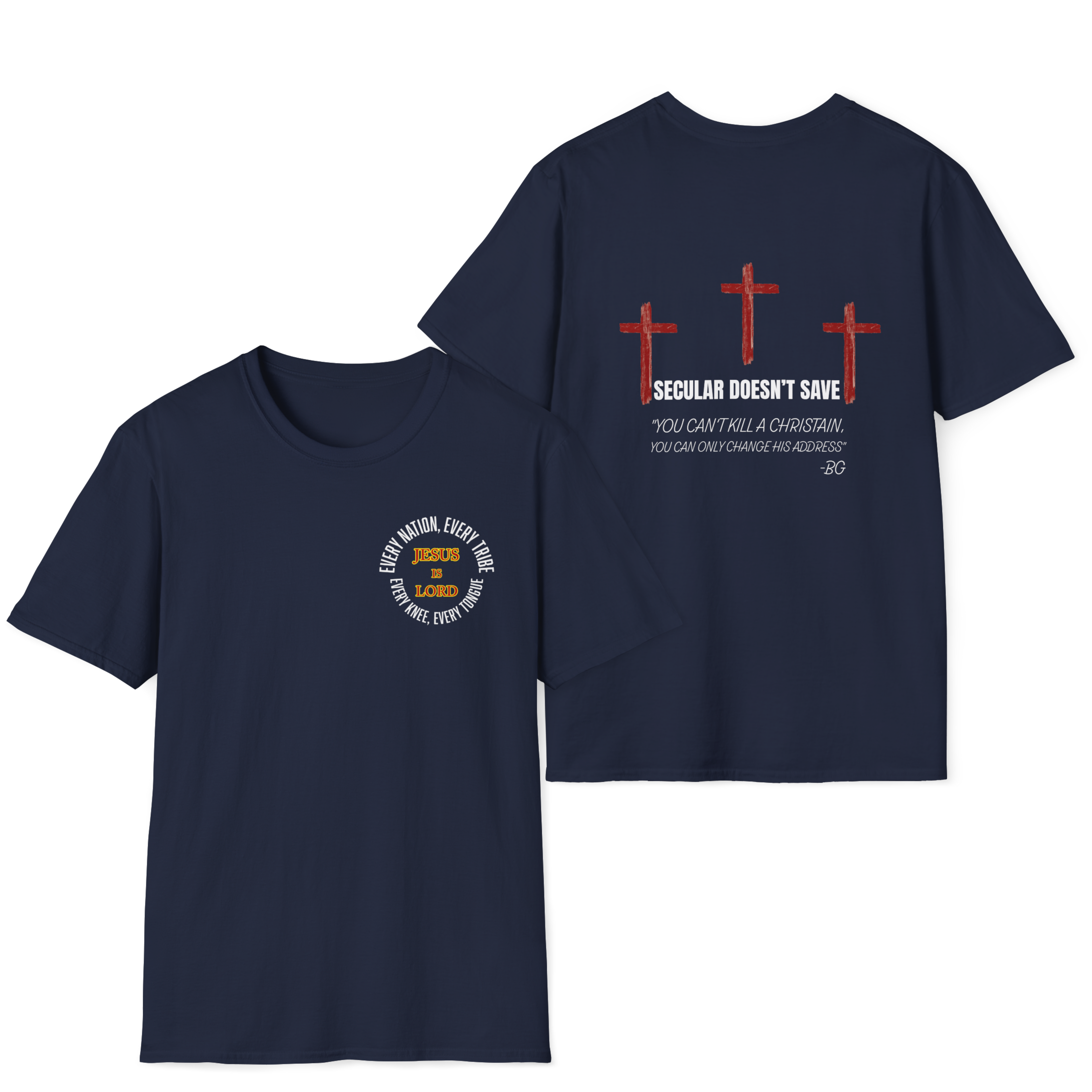 Death, A Change Of Address - You Can't Kill A Christian T-Shirt