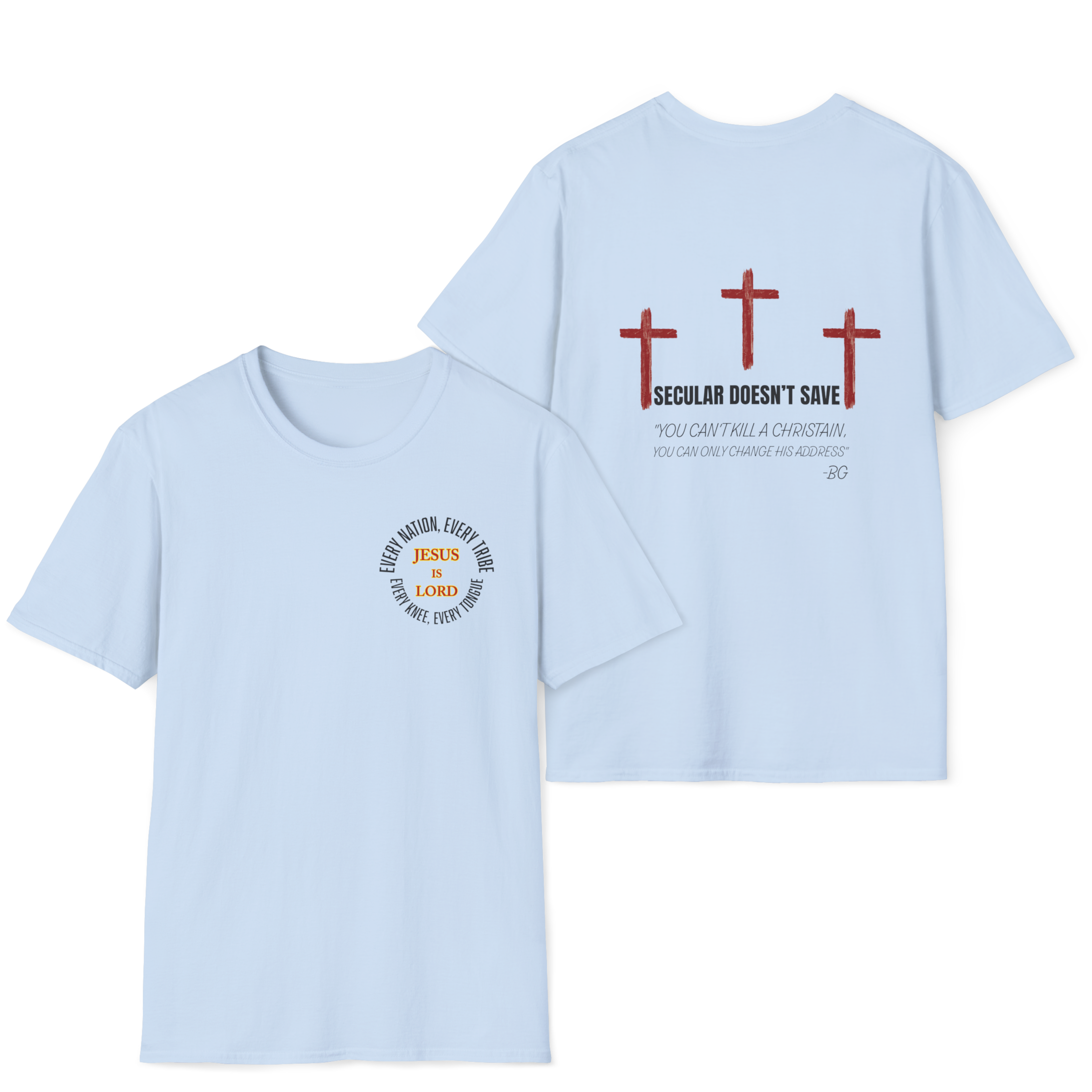 Death, A Change Of Address - You Can't Kill A Christian T-Shirt