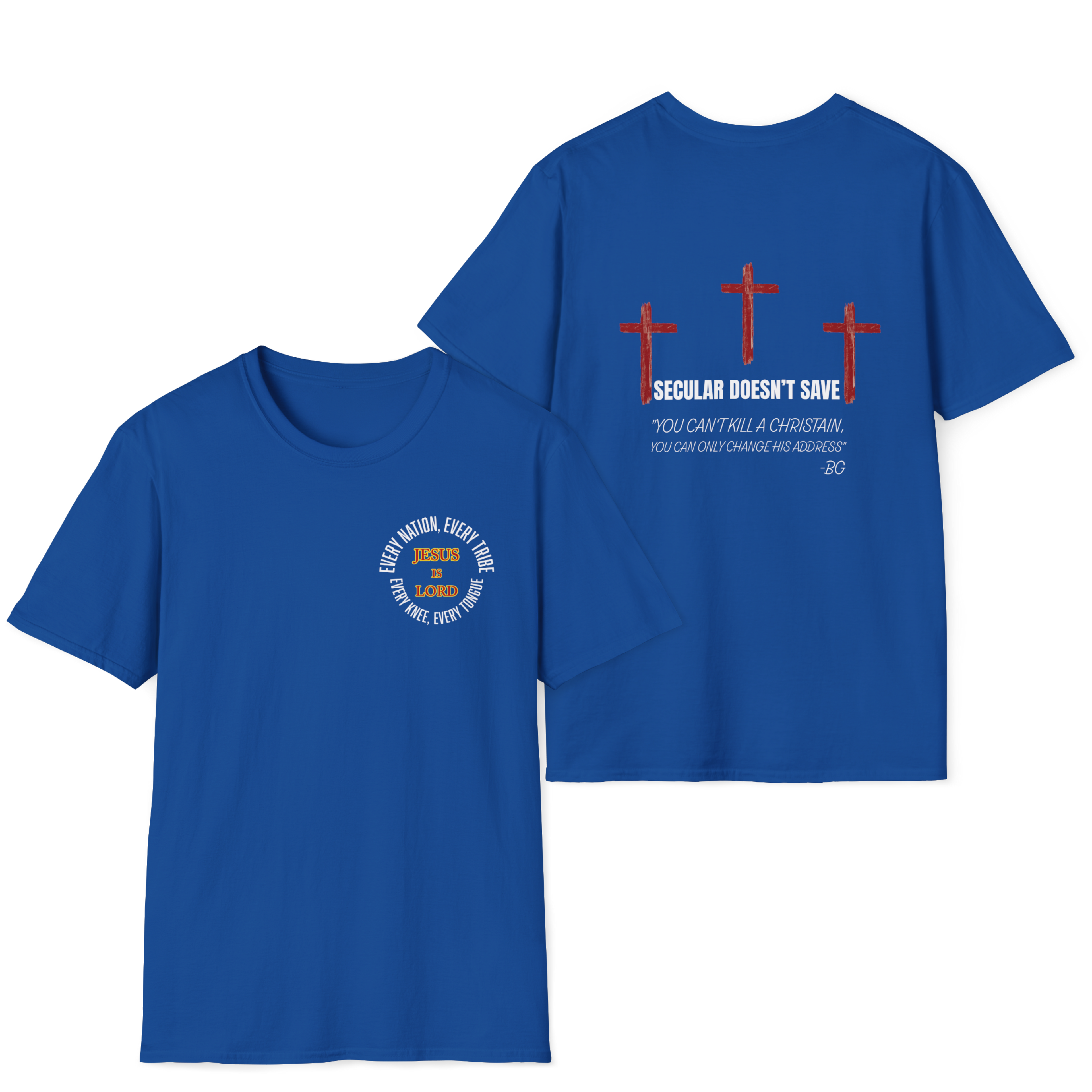 Death, A Change Of Address - You Can't Kill A Christian T-Shirt