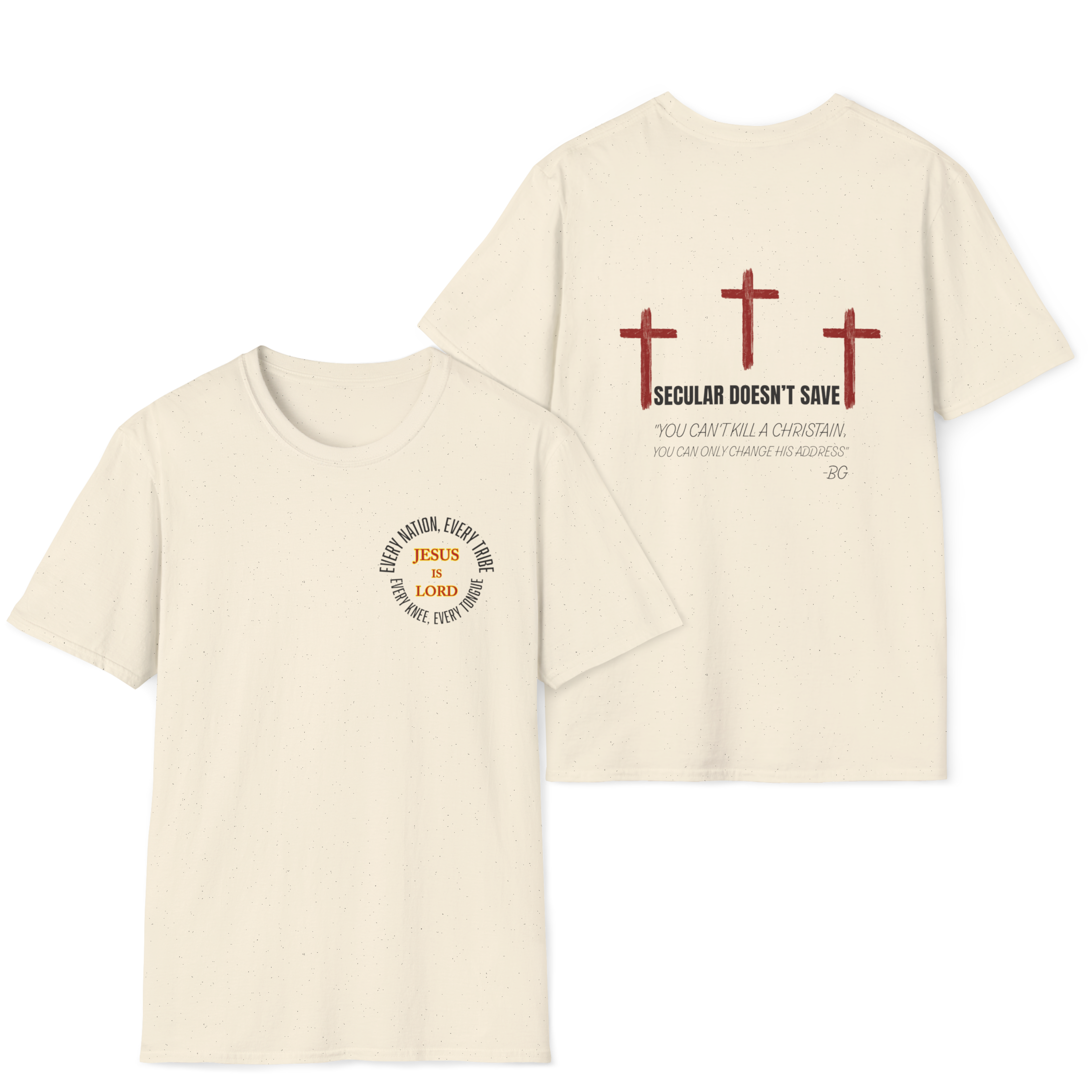 Death, A Change Of Address - You Can't Kill A Christian T-Shirt