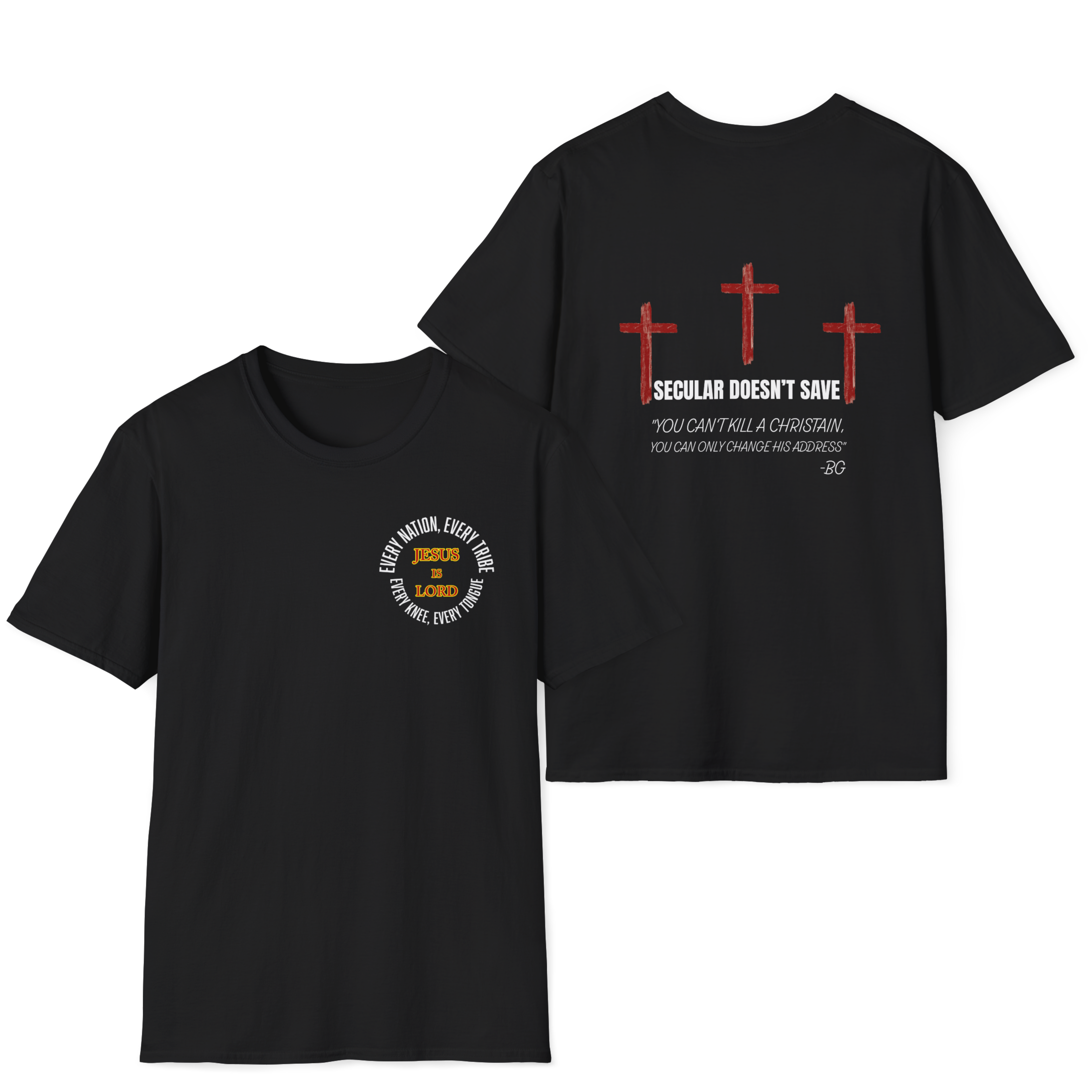 Death, A Change Of Address - You Can't Kill A Christian T-Shirt