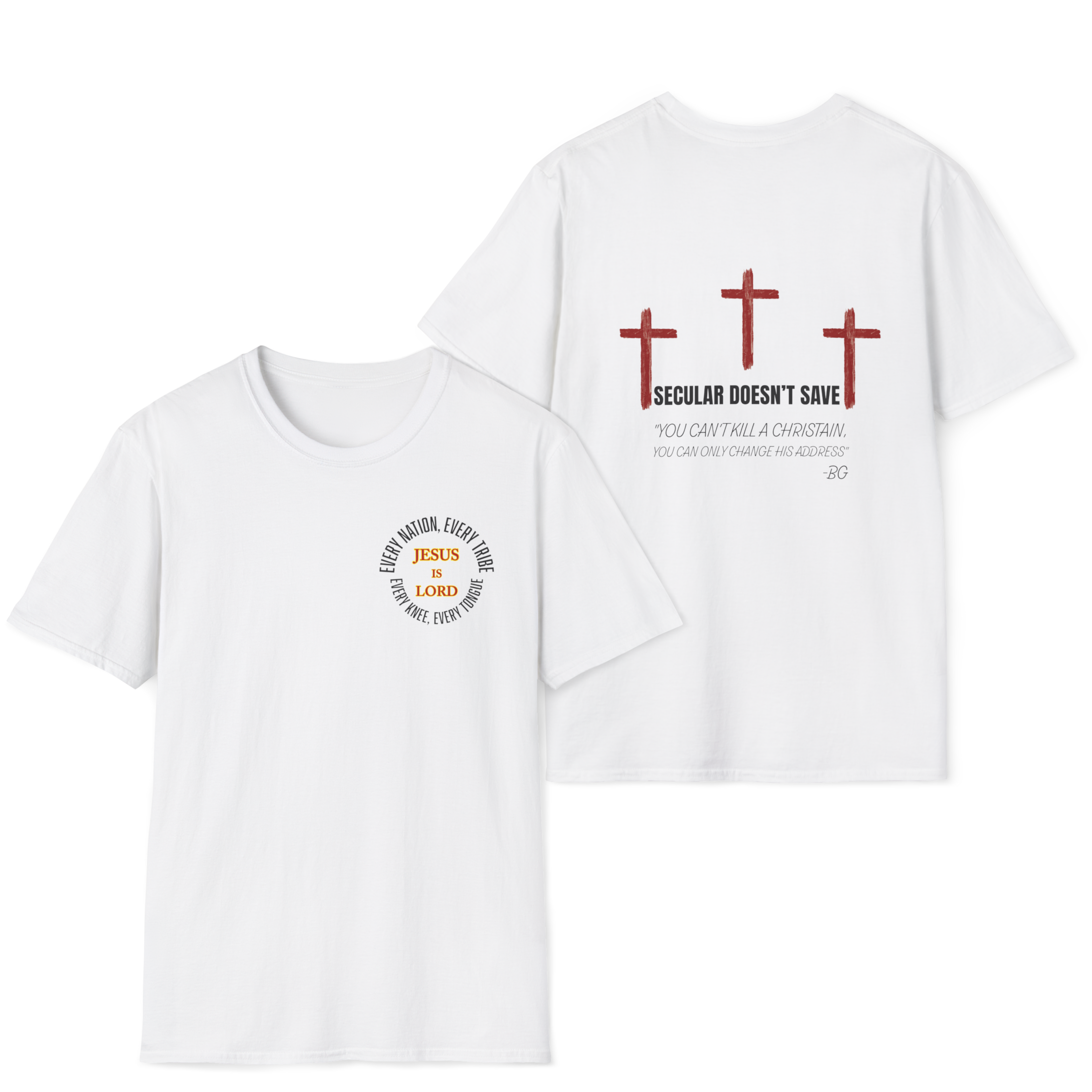 Death, A Change Of Address - You Can't Kill A Christian T-Shirt