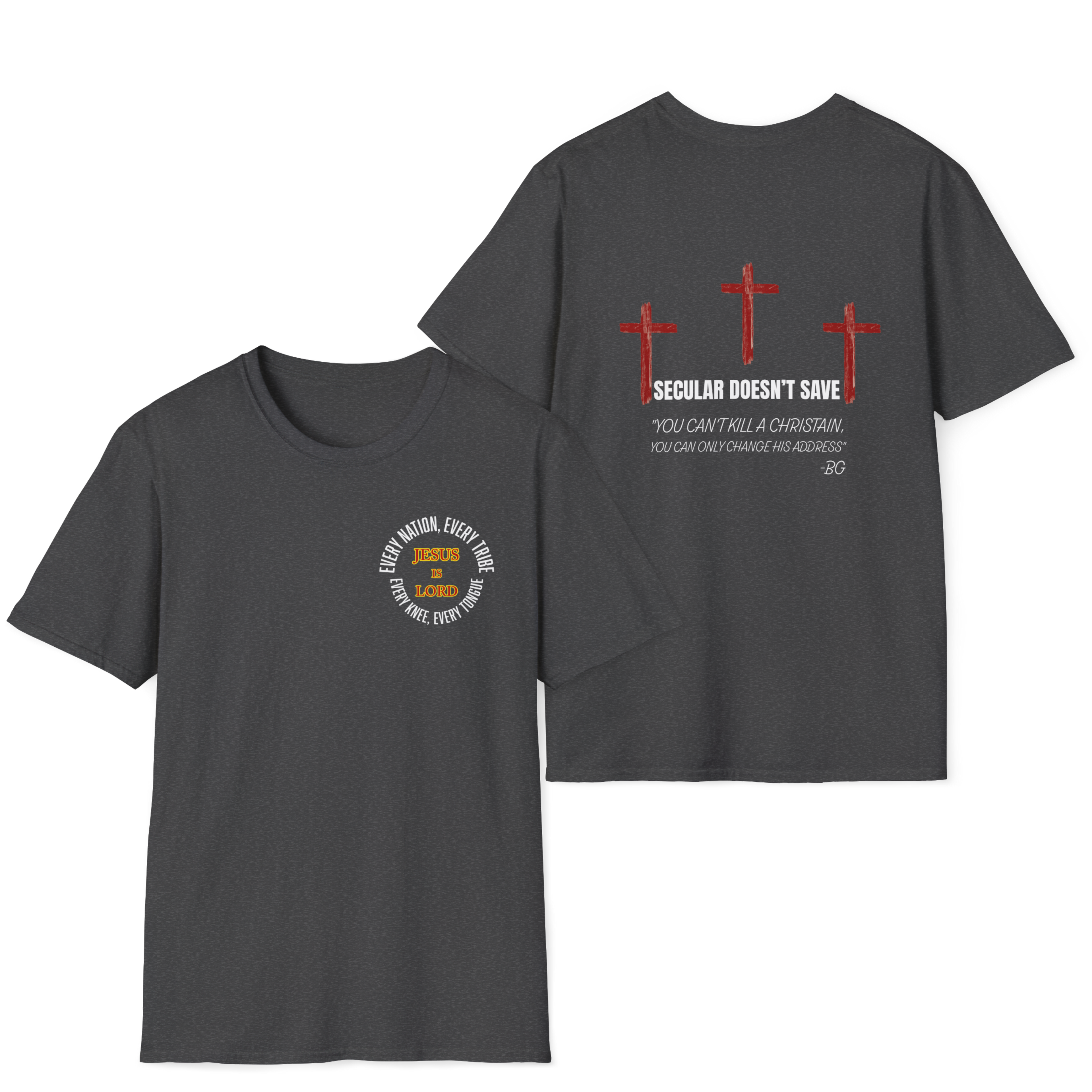 Death, A Change Of Address - You Can't Kill A Christian T-Shirt