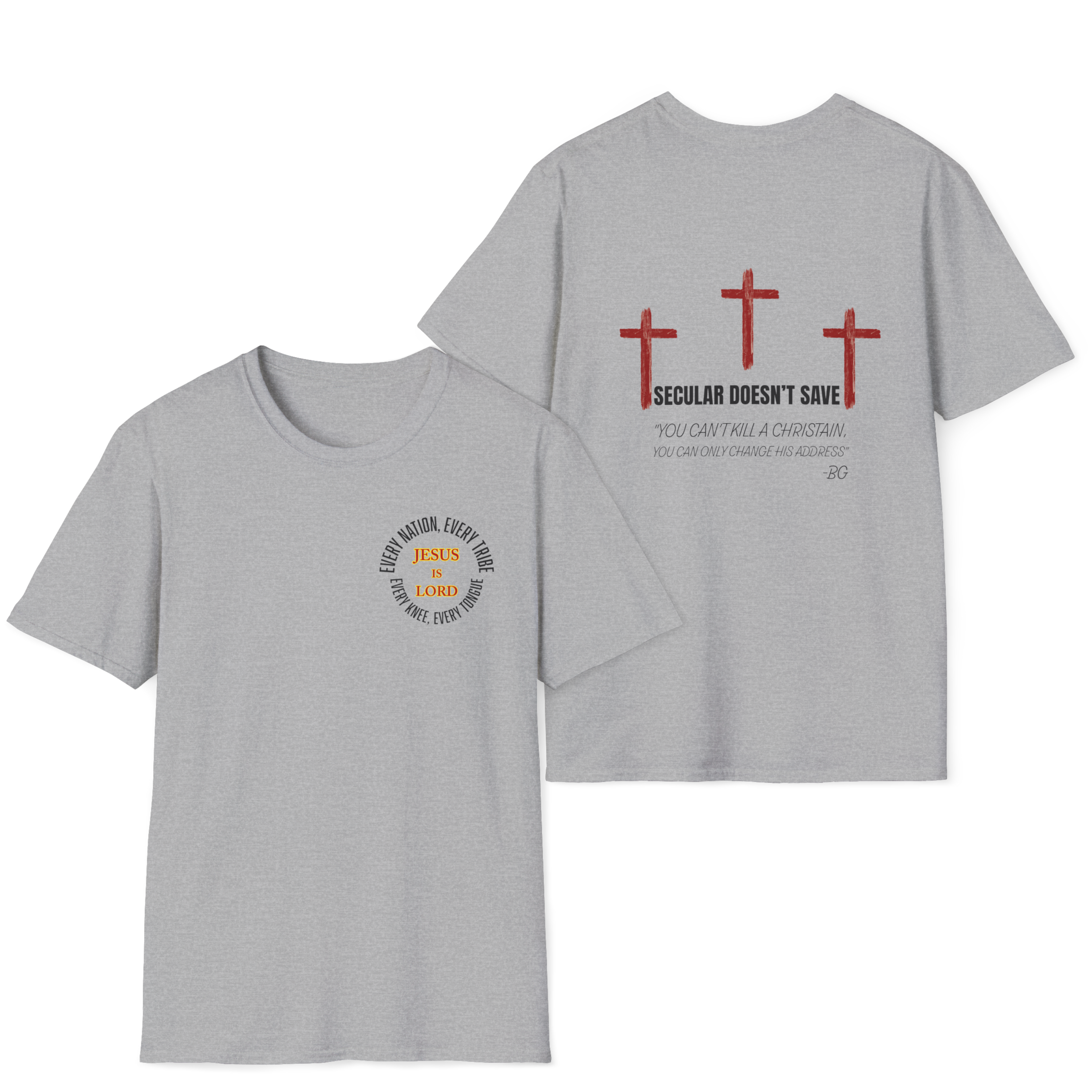 Death, A Change Of Address - You Can't Kill A Christian T-Shirt