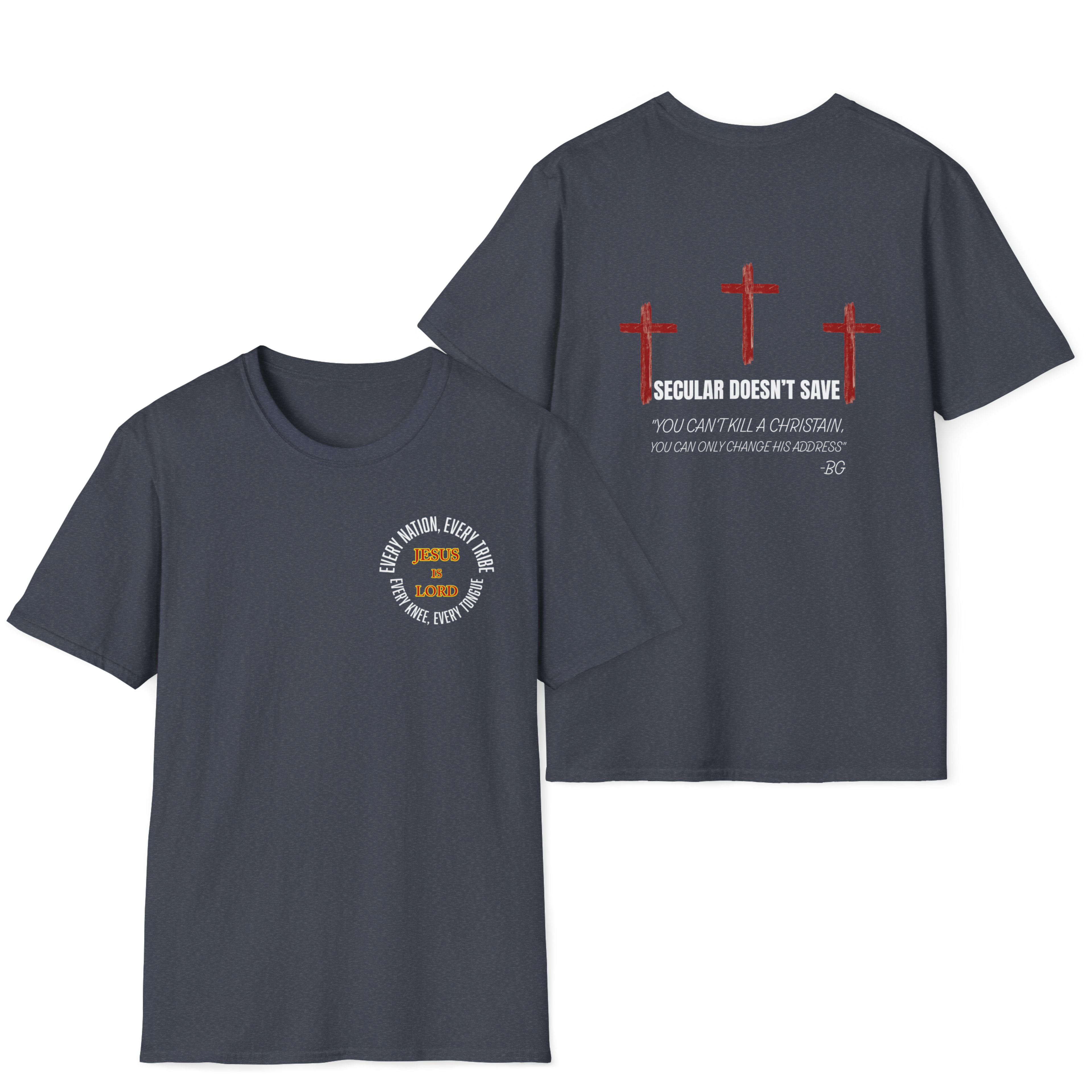 Death, A Change Of Address - You Can't Kill A Christian T-Shirt