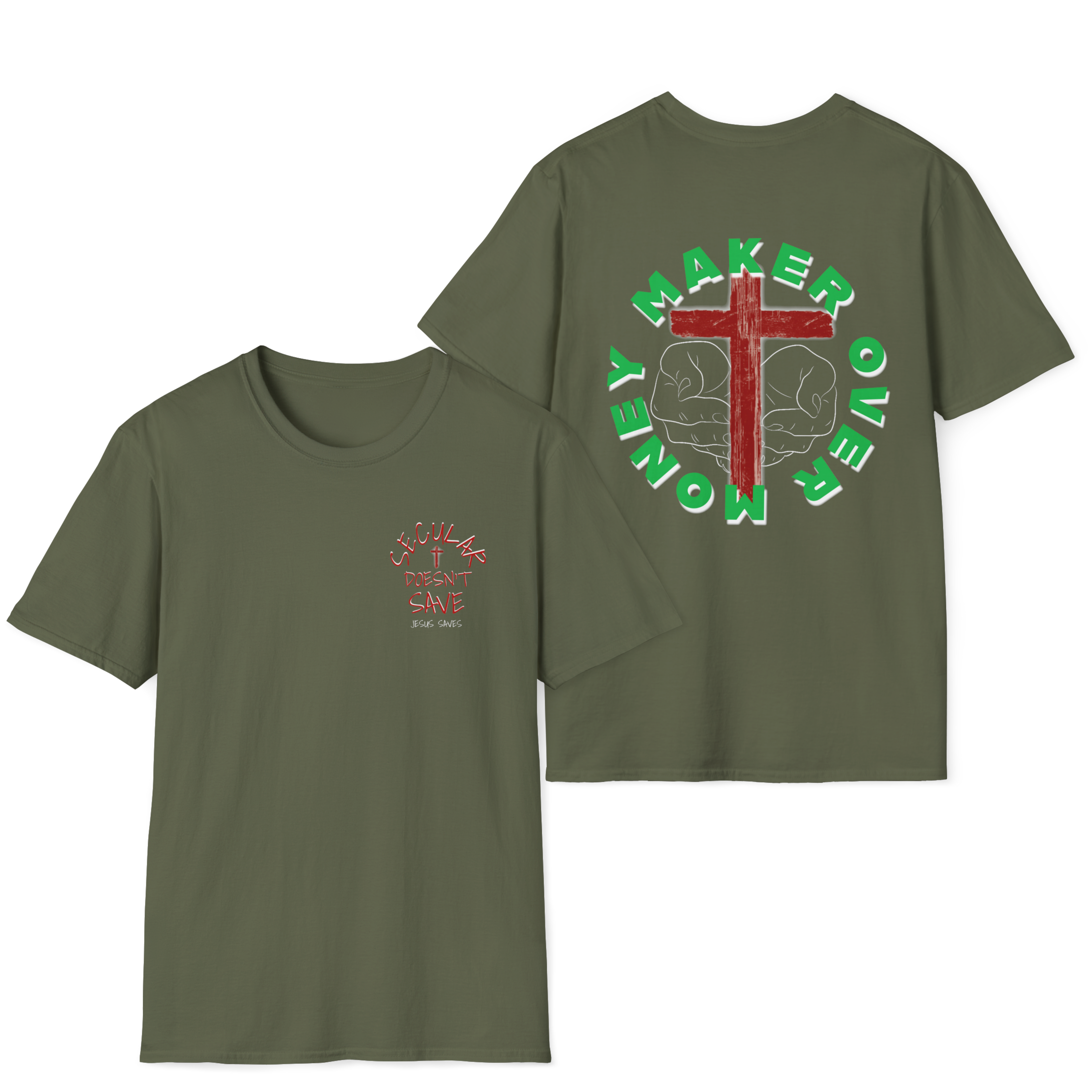 Whats Worth More? Maker Over Money T-Shirt