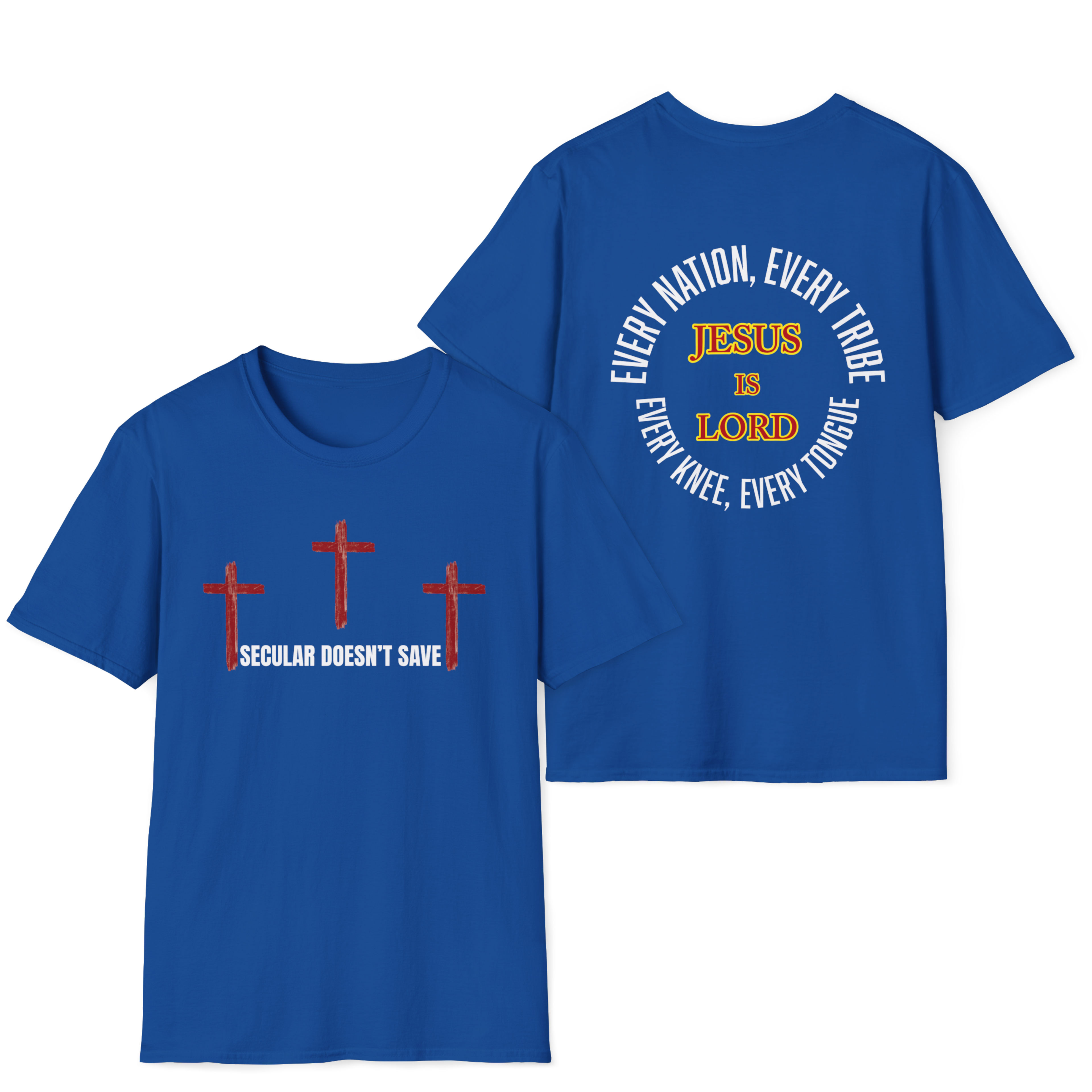 The Cross For Our Salvation, Jesus Is Lord  –  Faith Tee