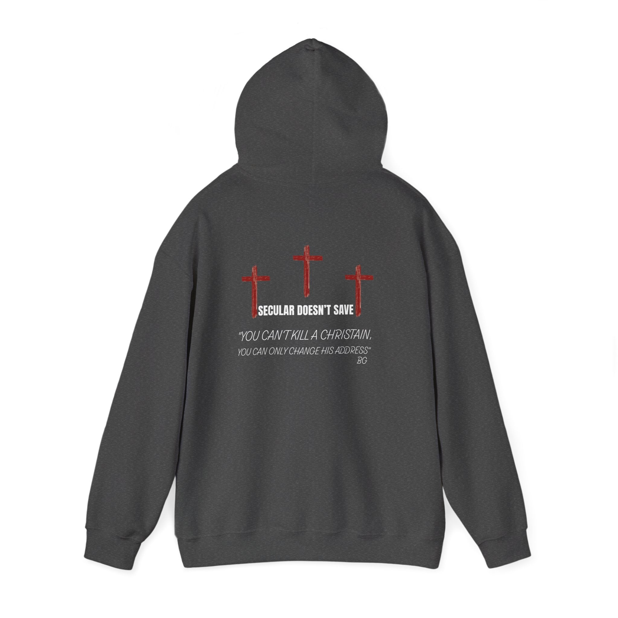 Death Is Not The End – Bold Faith Hoodie