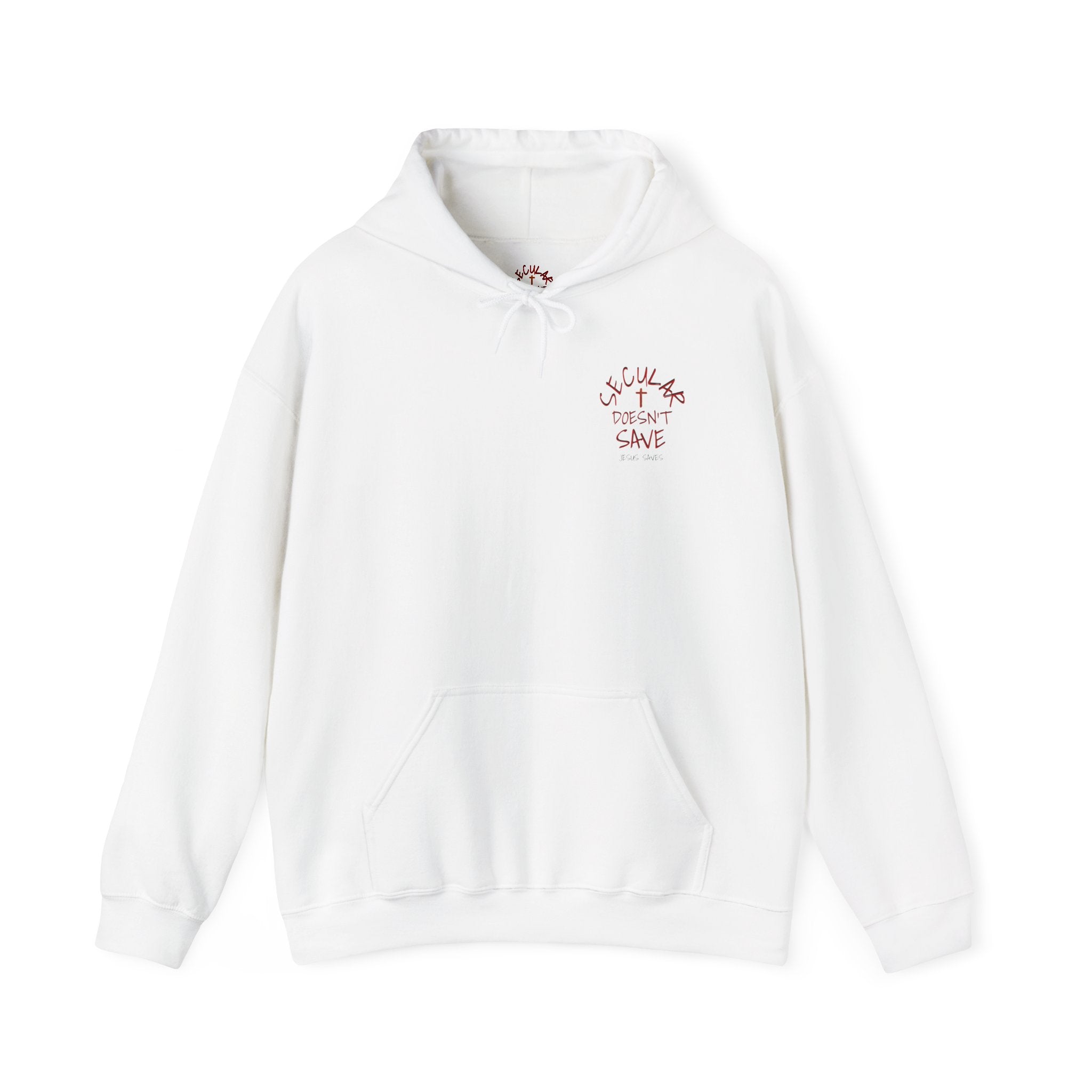 Jesus Is Coming, Secular Doesn’t Save –  Bold Witness Hoodie