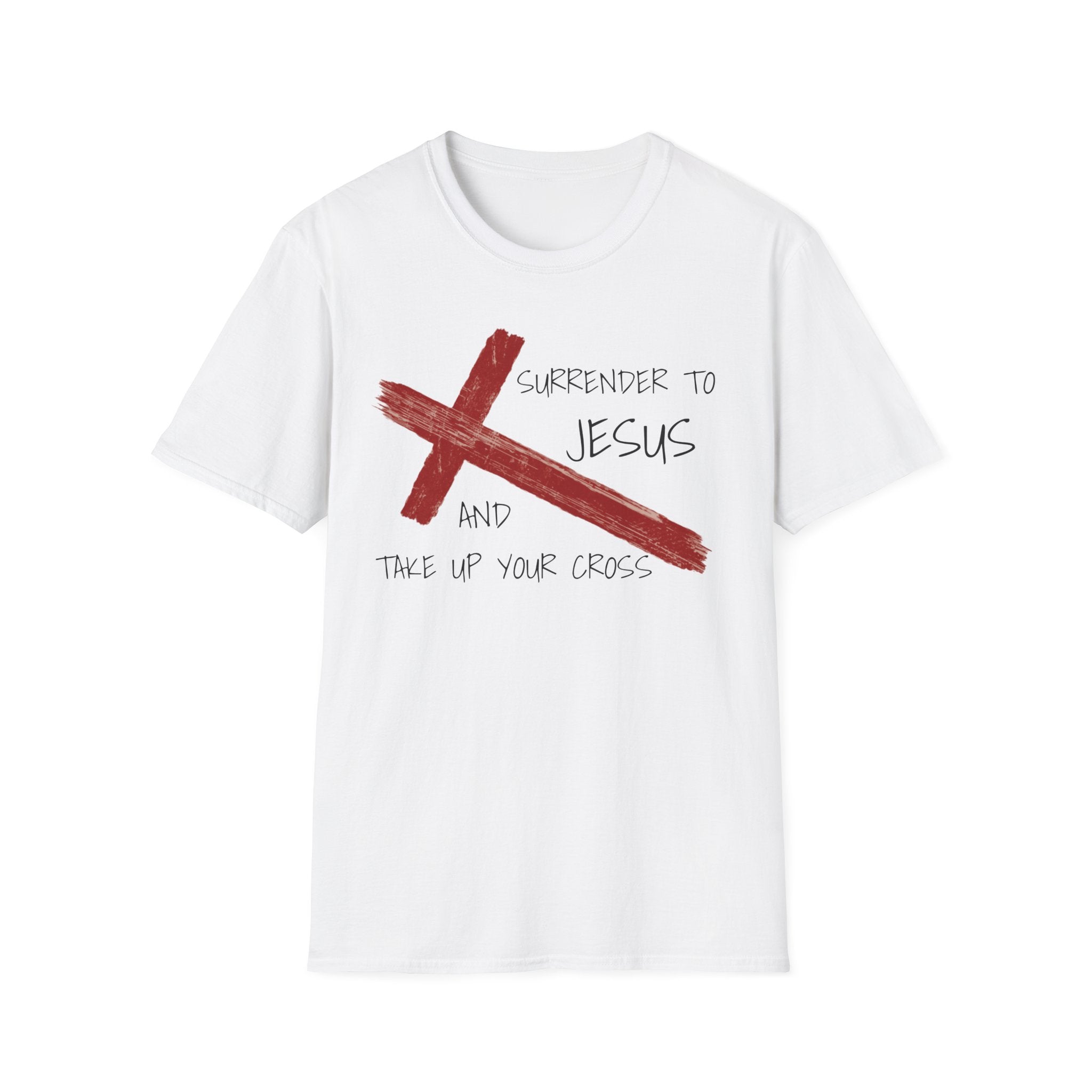 Surrender to Jesus – Take Up Your Cross T-Shirt