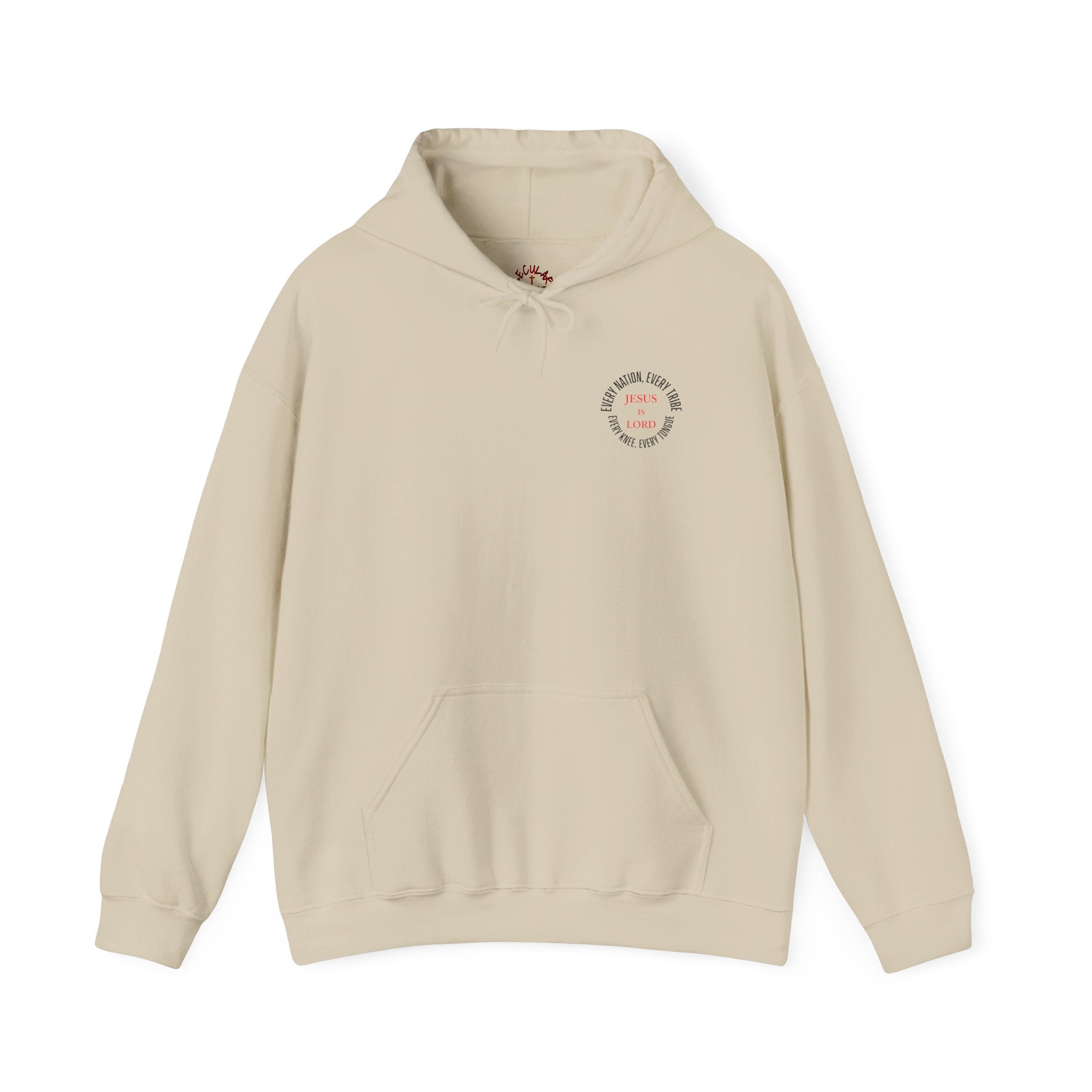 Kingdom First Hoodie – Jesus Is Lord / Maker Over Money