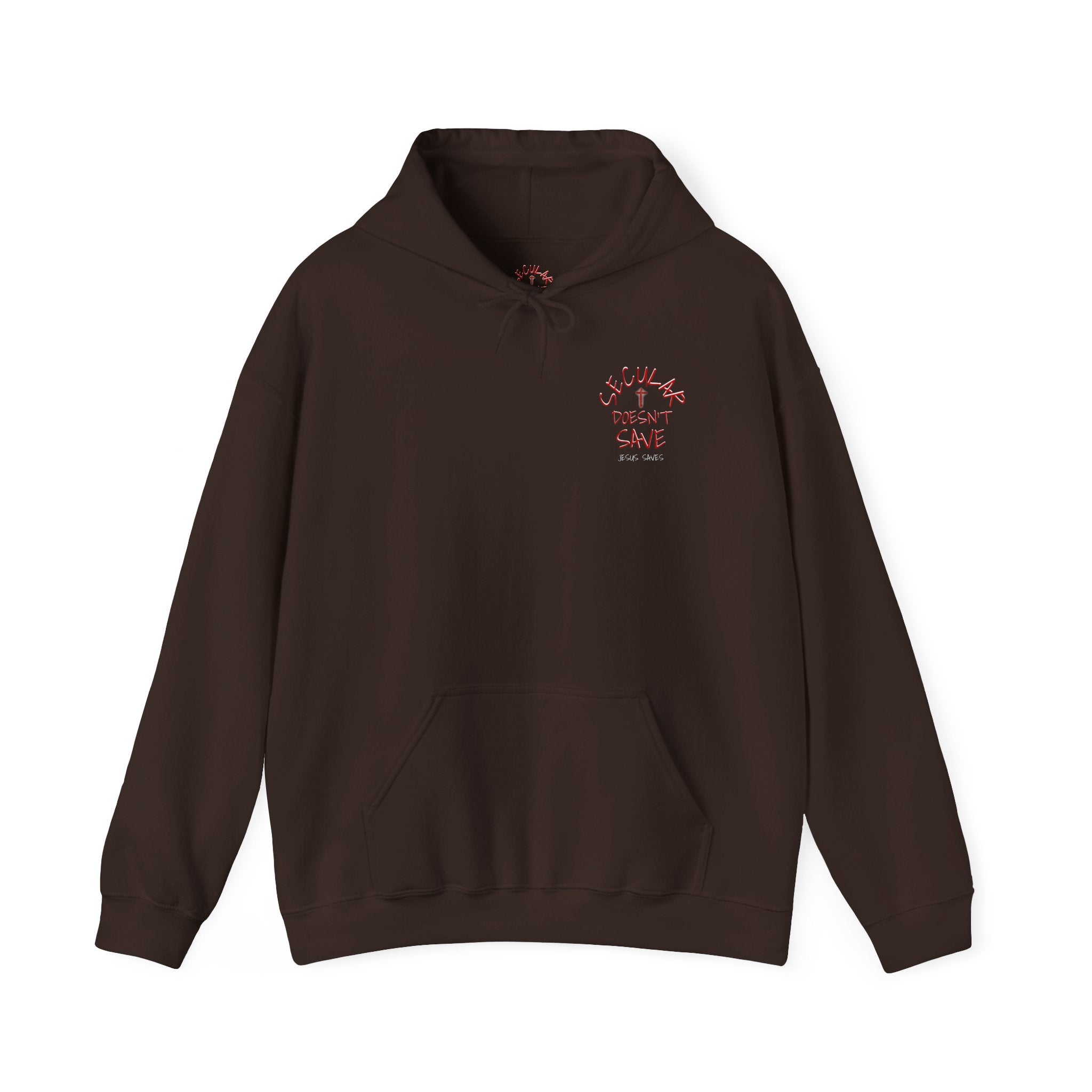 Jesus Is Coming, Secular Doesn’t Save –  Bold Witness Hoodie